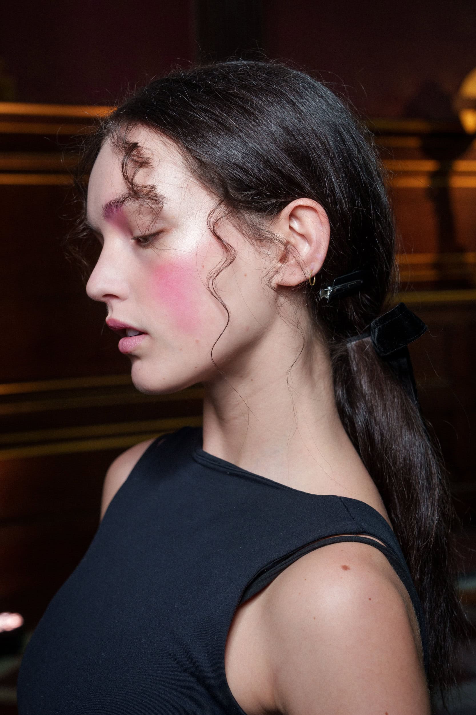 Bora Aksu Fall 2025 Fashion Show Backstage