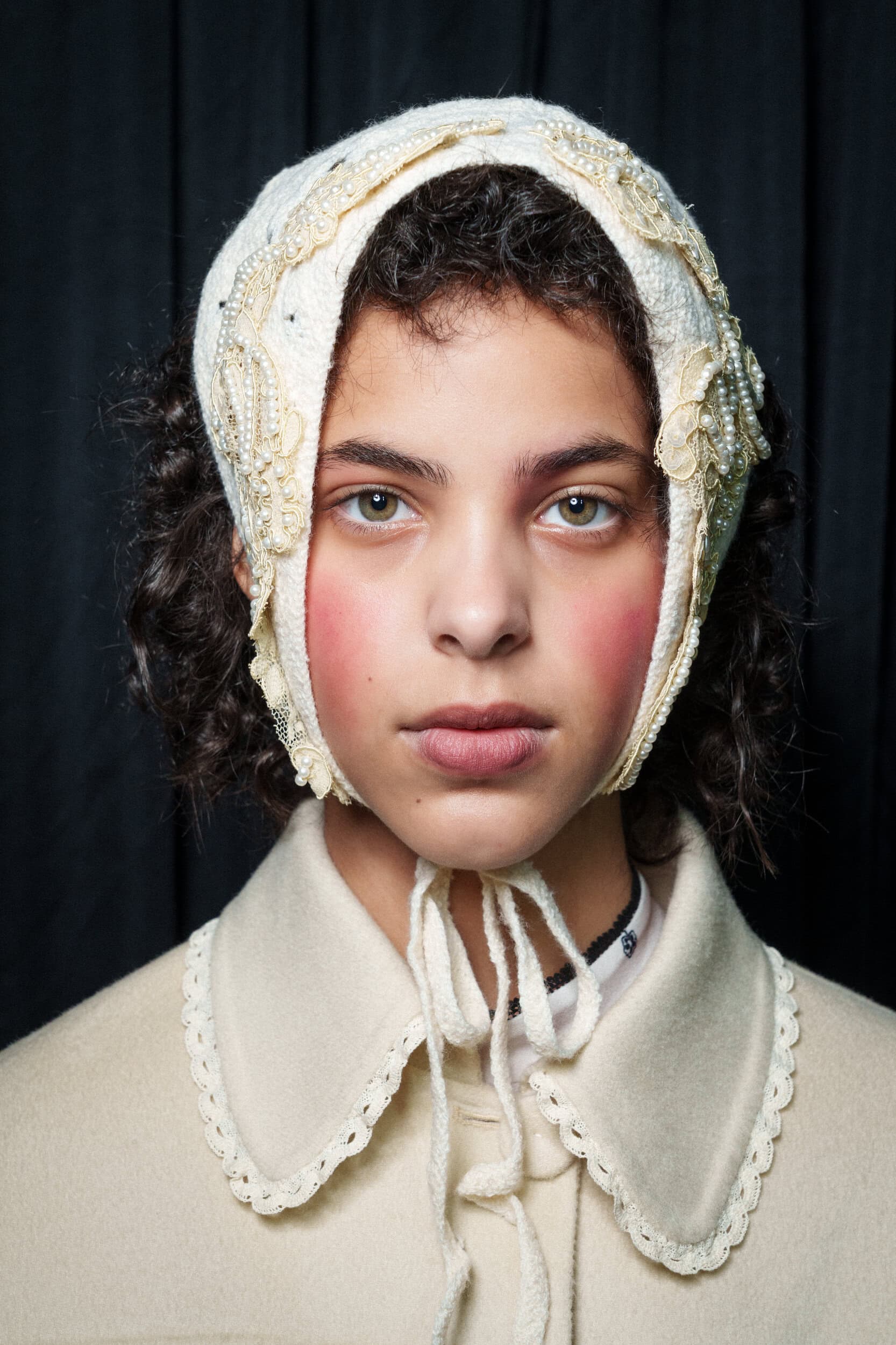 Bora Aksu Fall 2025 Fashion Show Backstage