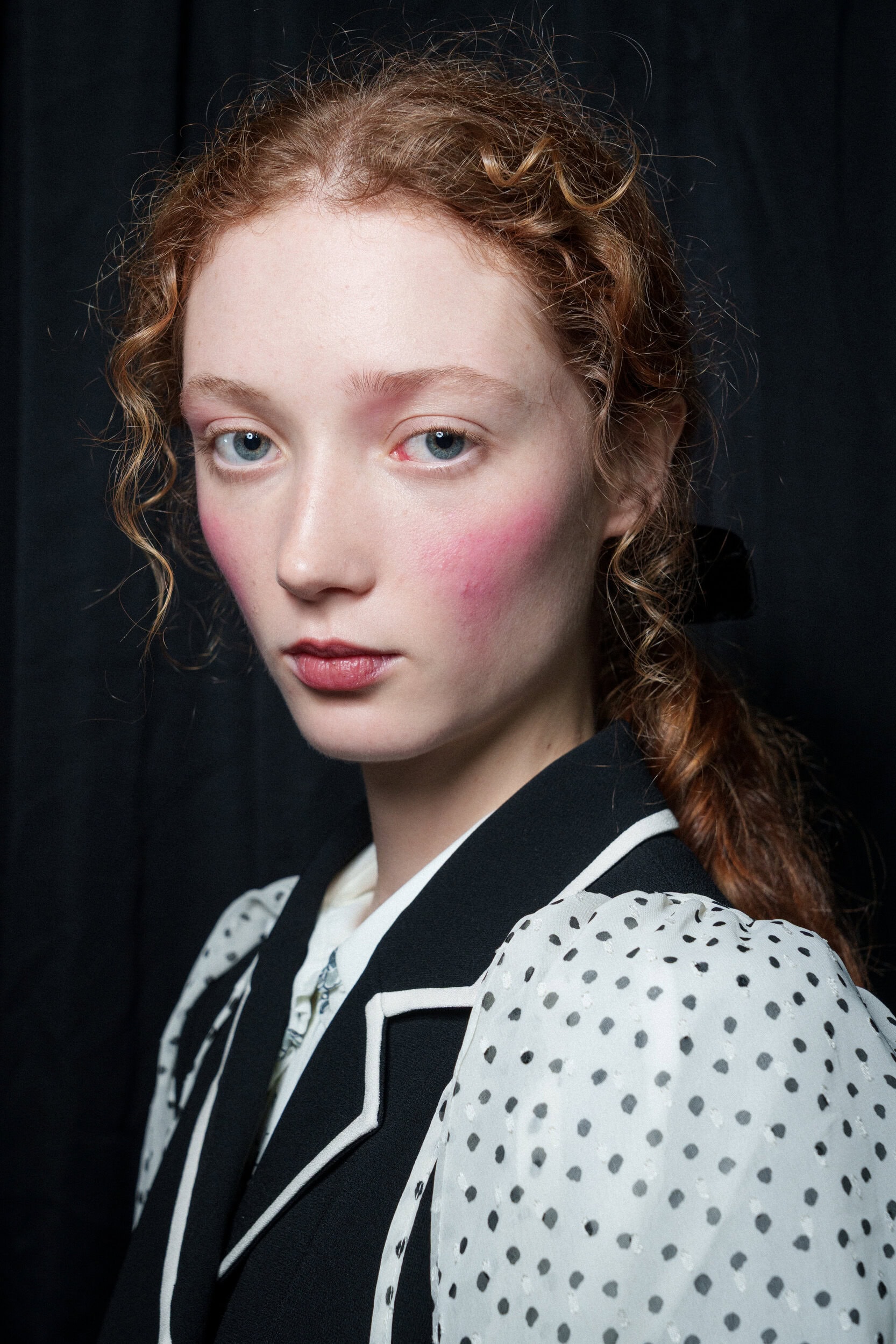 Bora Aksu Fall 2025 Fashion Show Backstage