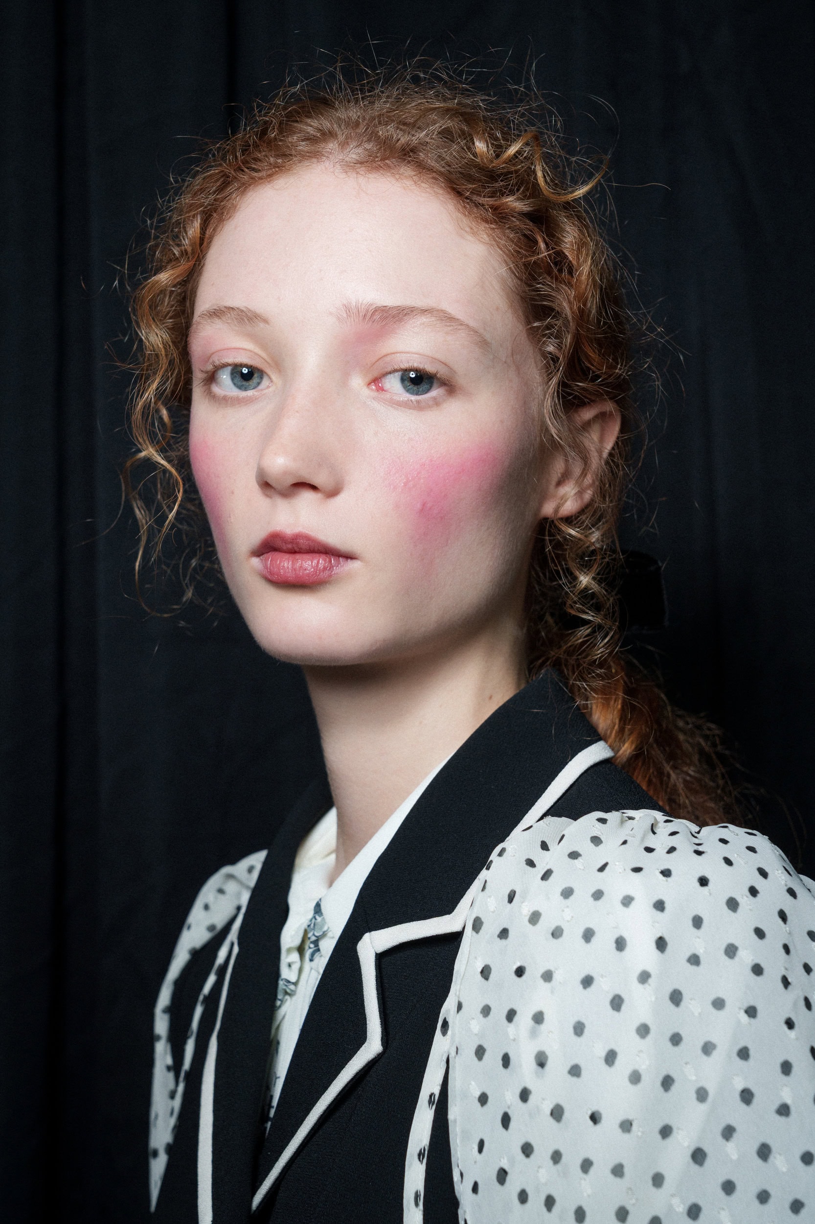 Bora Aksu Fall 2025 Fashion Show Backstage