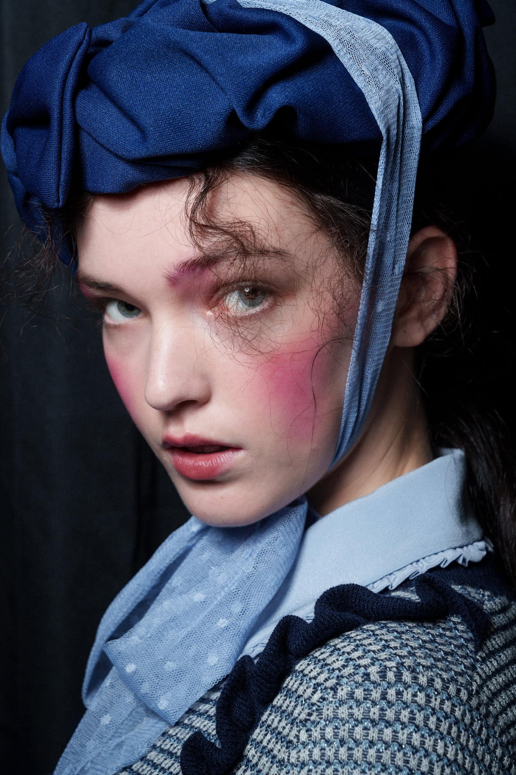 Bora Aksu Fall 2025 Fashion Show Backstage