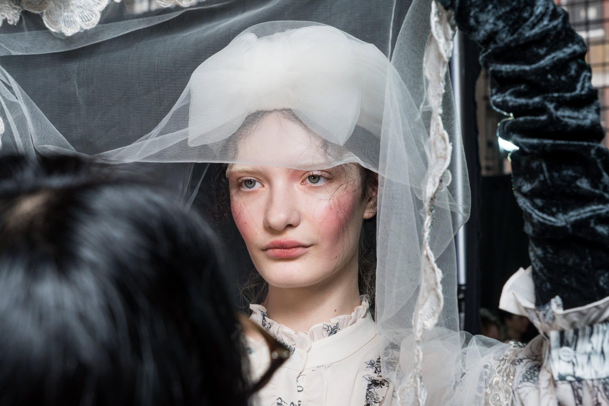 Bora Aksu Fall 2025 Fashion Show Backstage