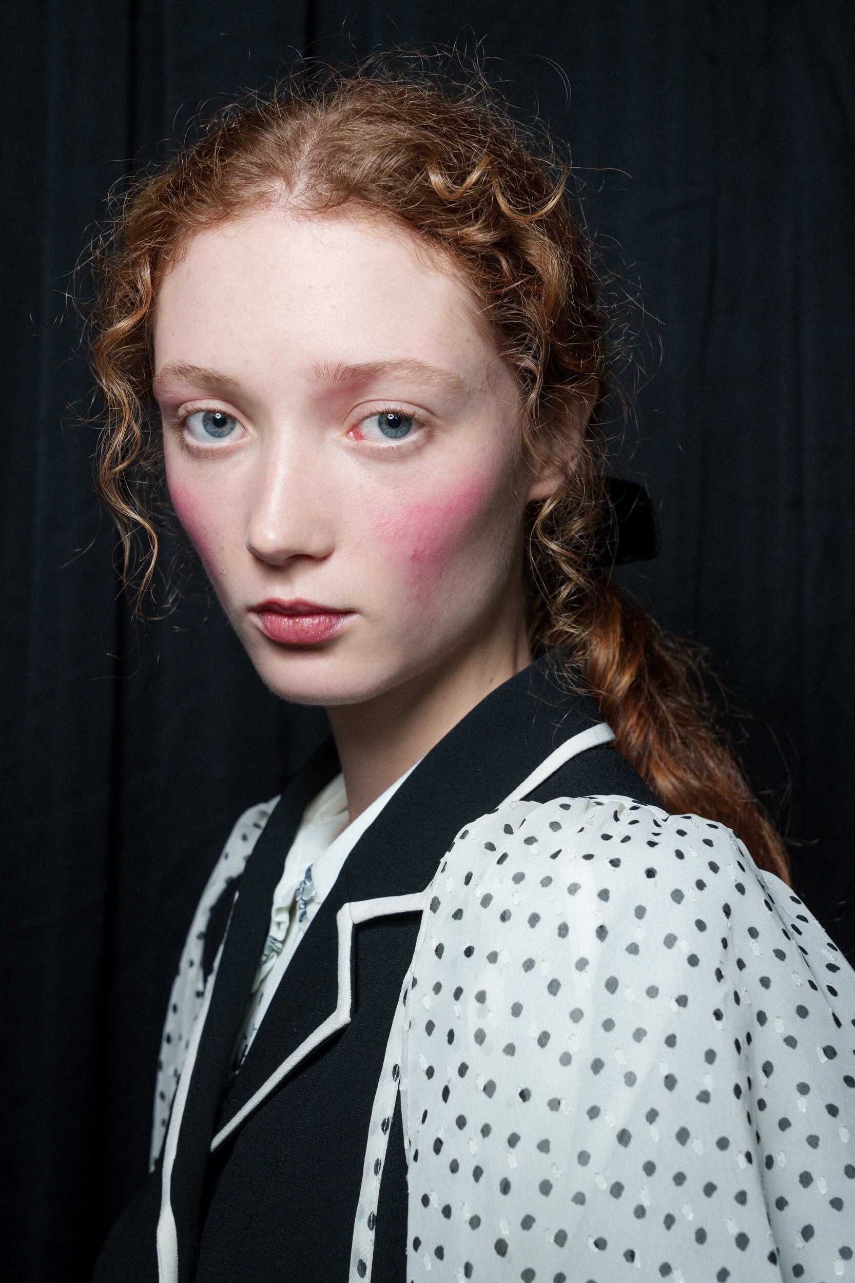 Bora Aksu Fall 2025 Fashion Show Backstage