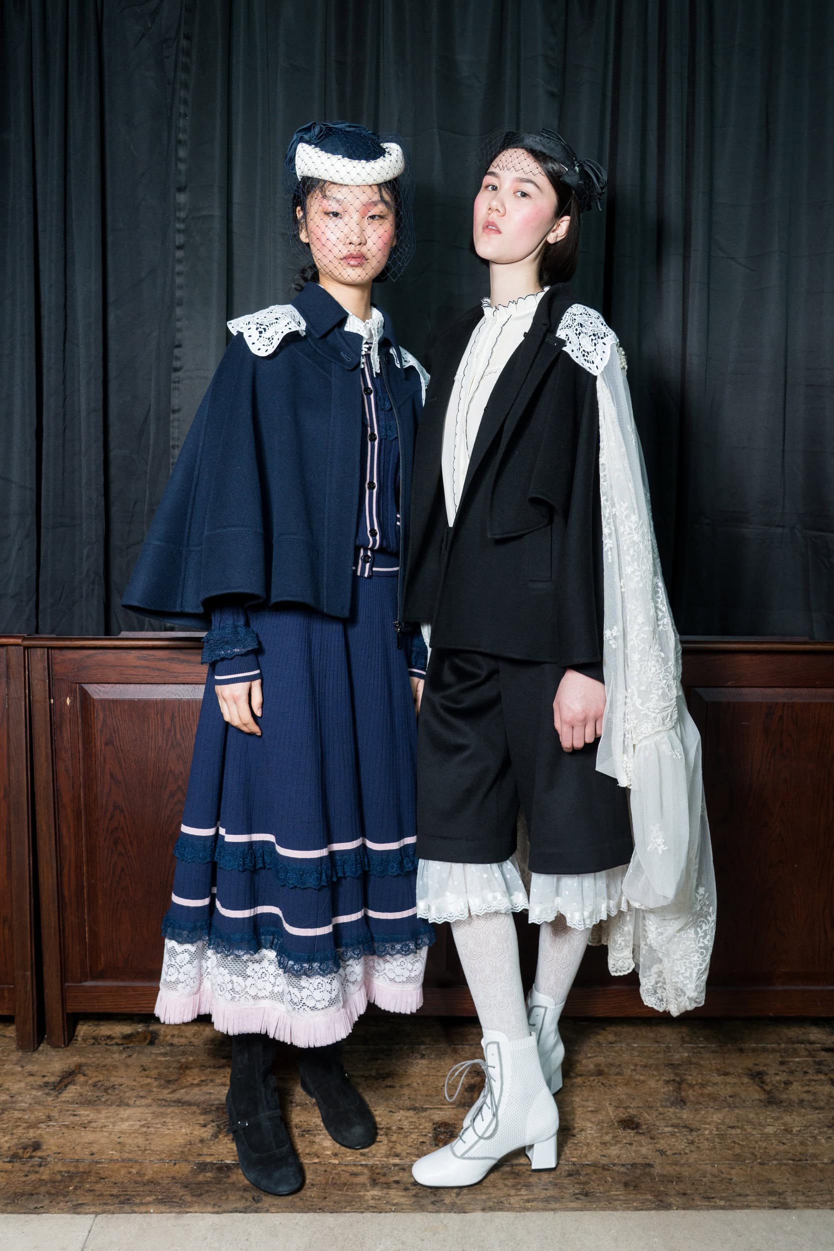 Bora Aksu Fall 2025 Fashion Show Backstage