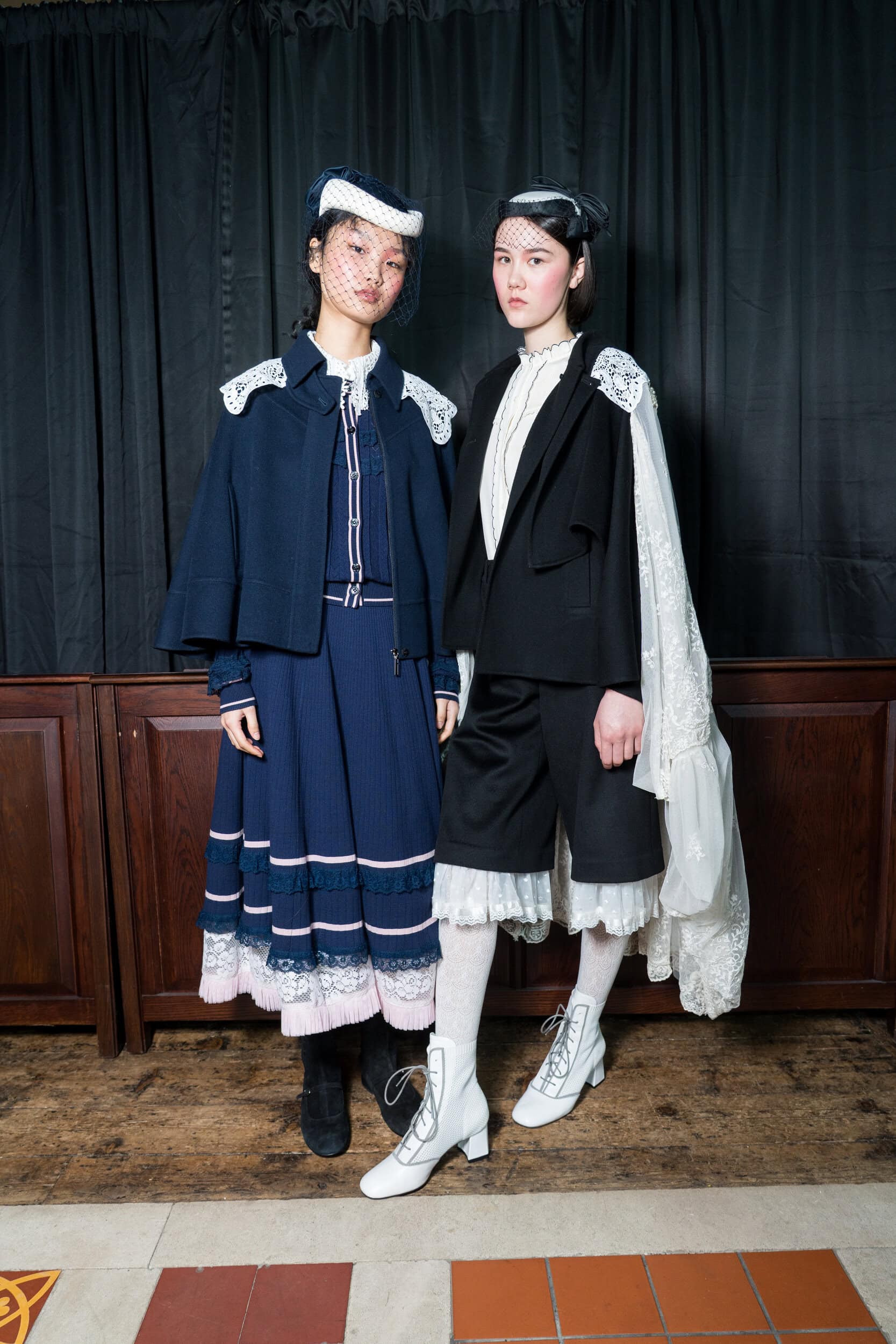 Bora Aksu Fall 2025 Fashion Show Backstage