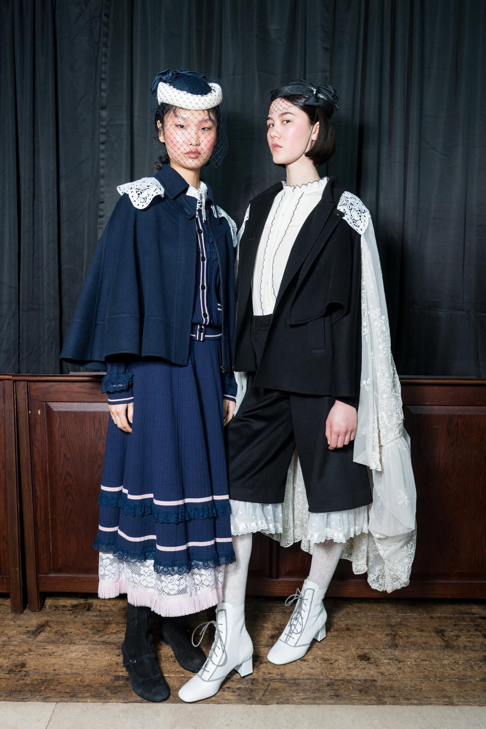 Bora Aksu Fall 2025 Fashion Show Backstage