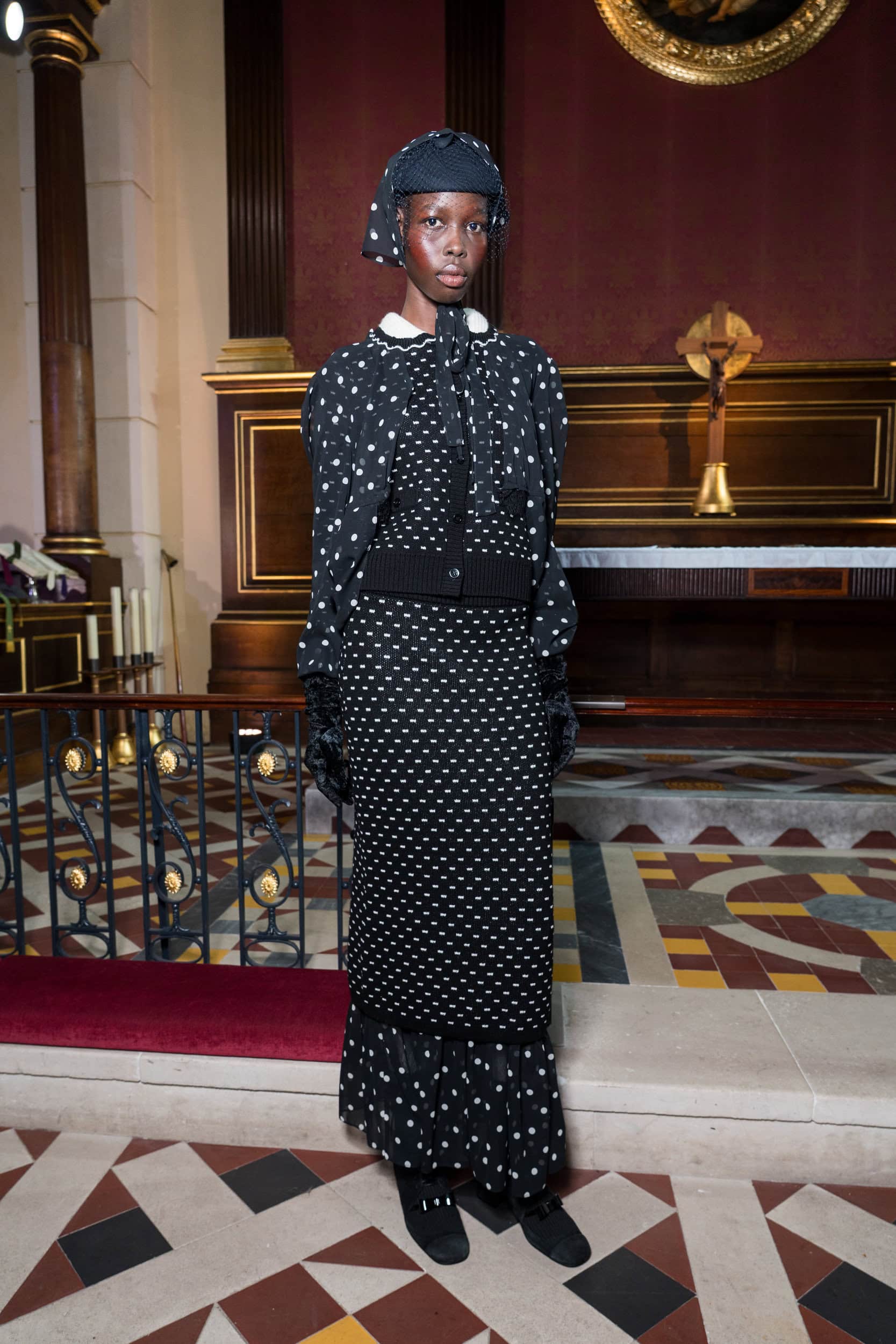 Bora Aksu Fall 2025 Fashion Show Backstage