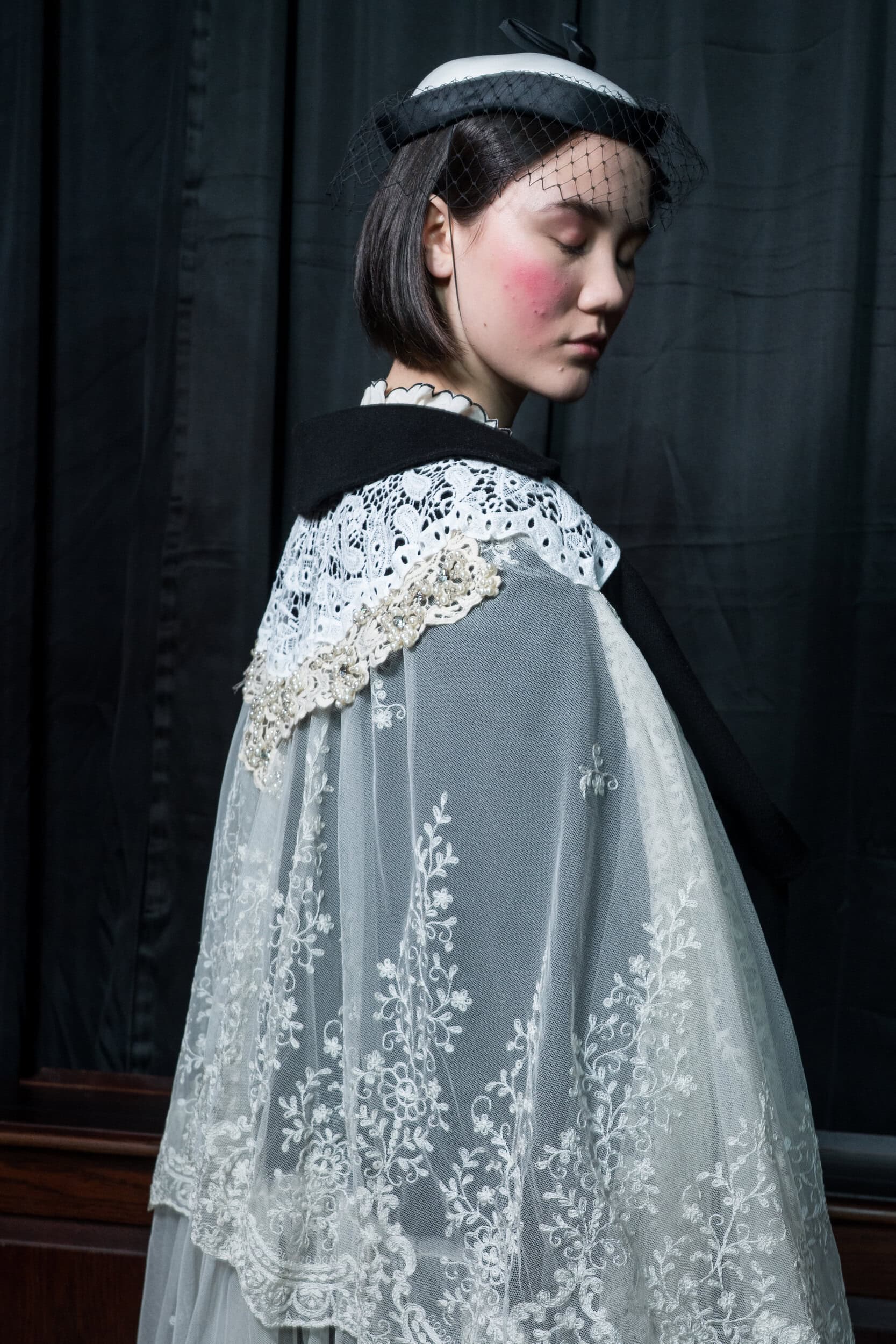 Bora Aksu Fall 2025 Fashion Show Backstage