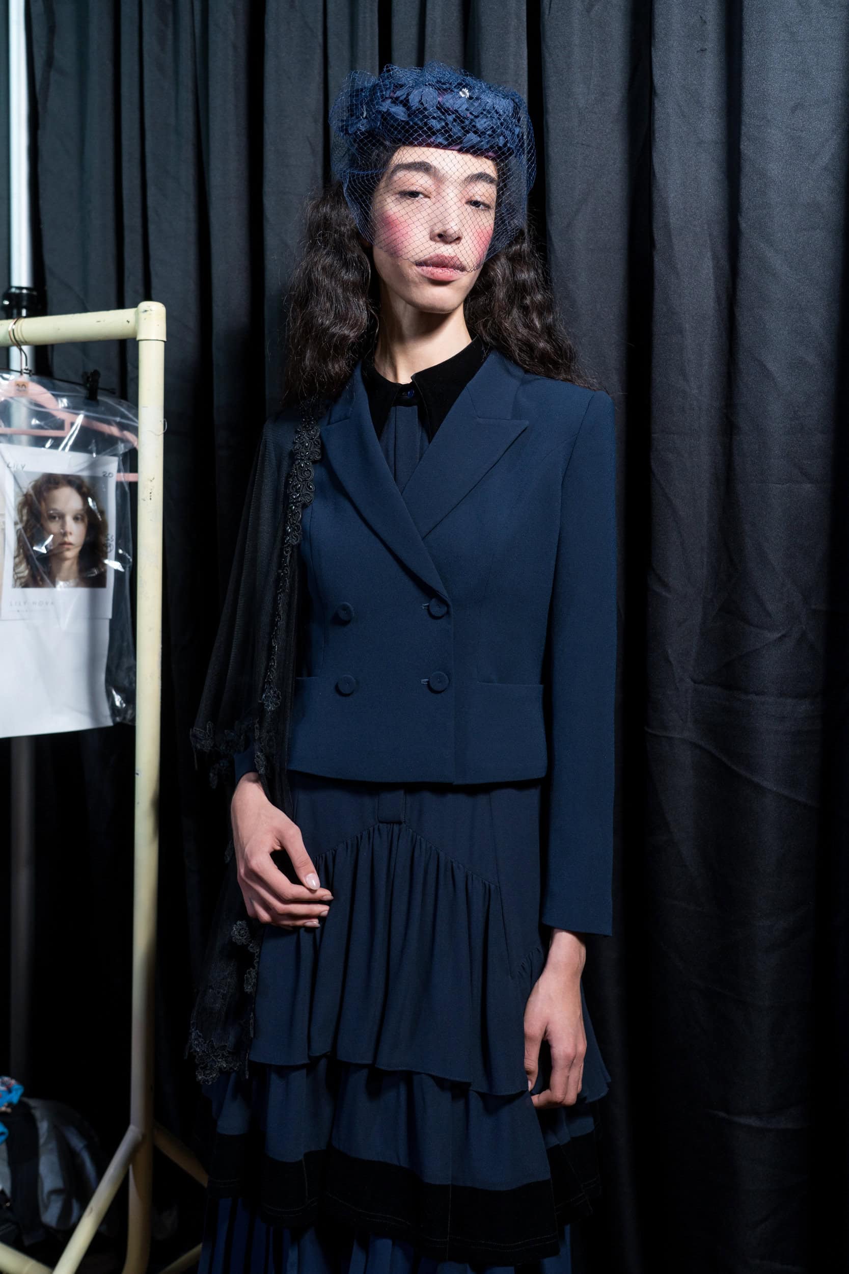 Bora Aksu Fall 2025 Fashion Show Backstage