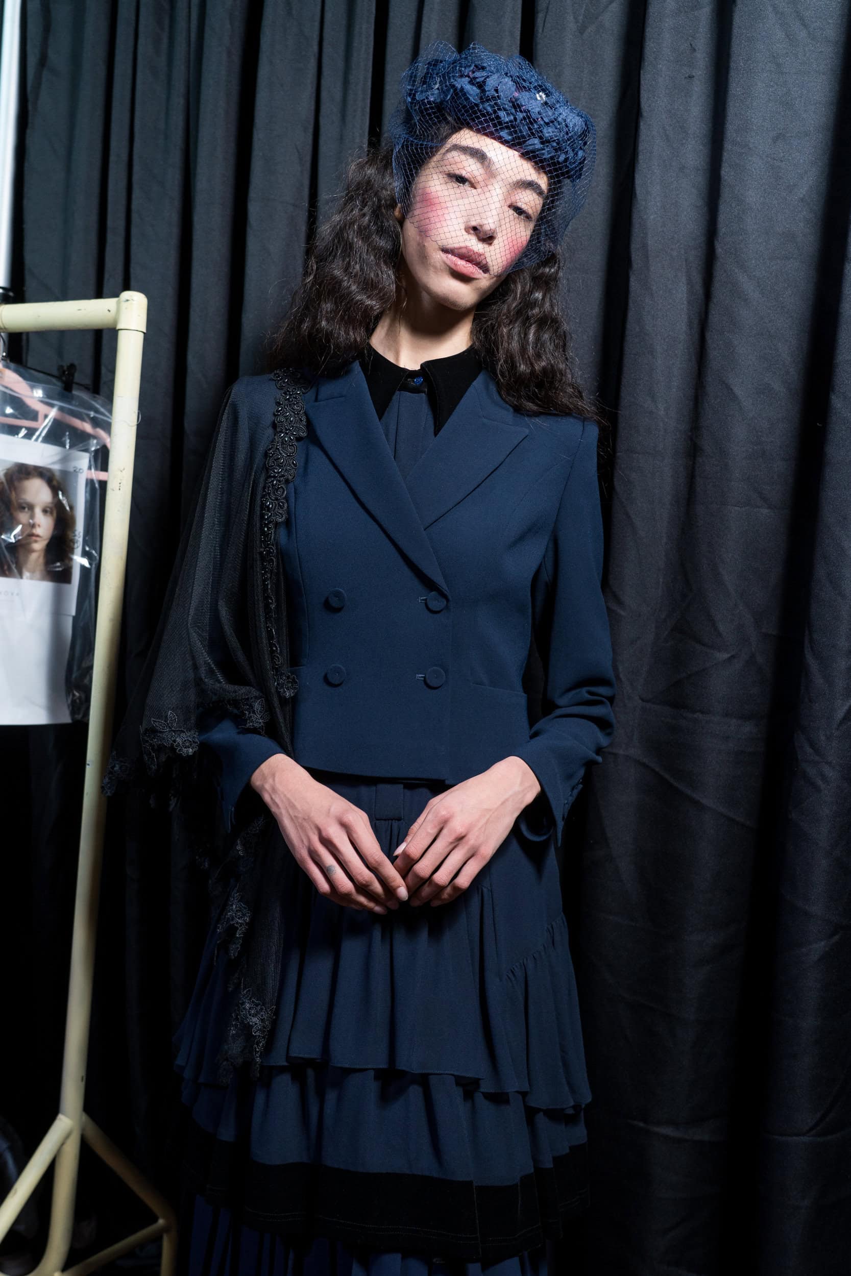 Bora Aksu Fall 2025 Fashion Show Backstage