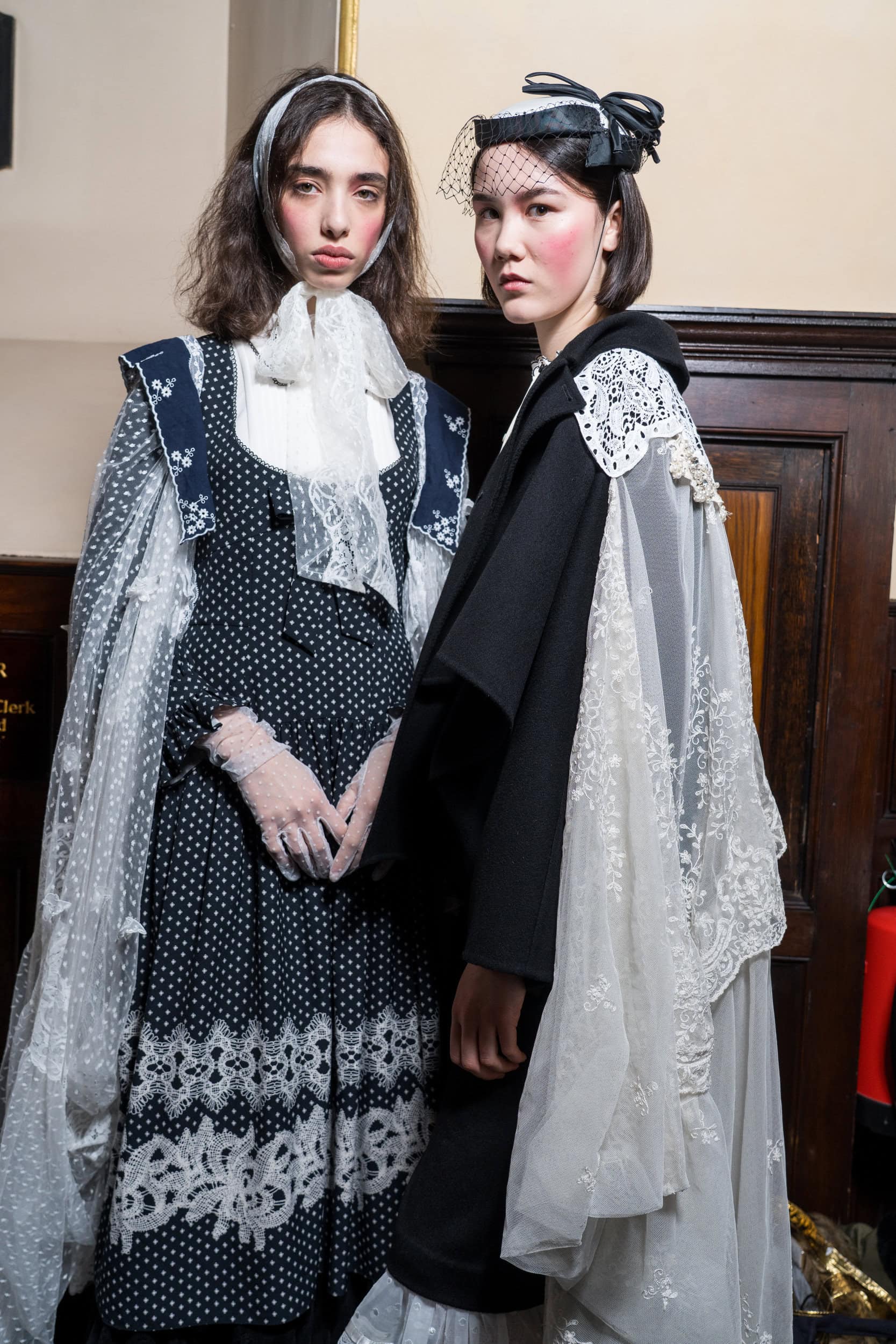 Bora Aksu Fall 2025 Fashion Show Backstage