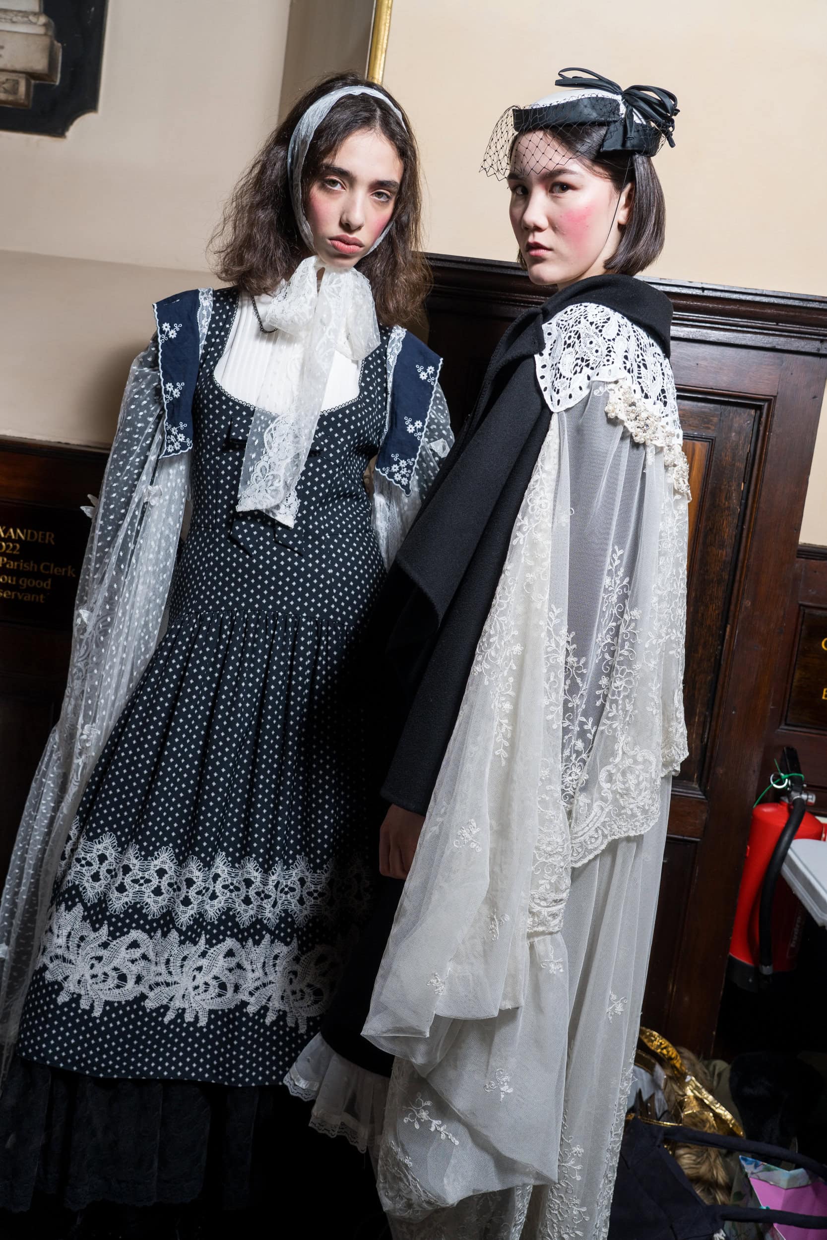 Bora Aksu Fall 2025 Fashion Show Backstage