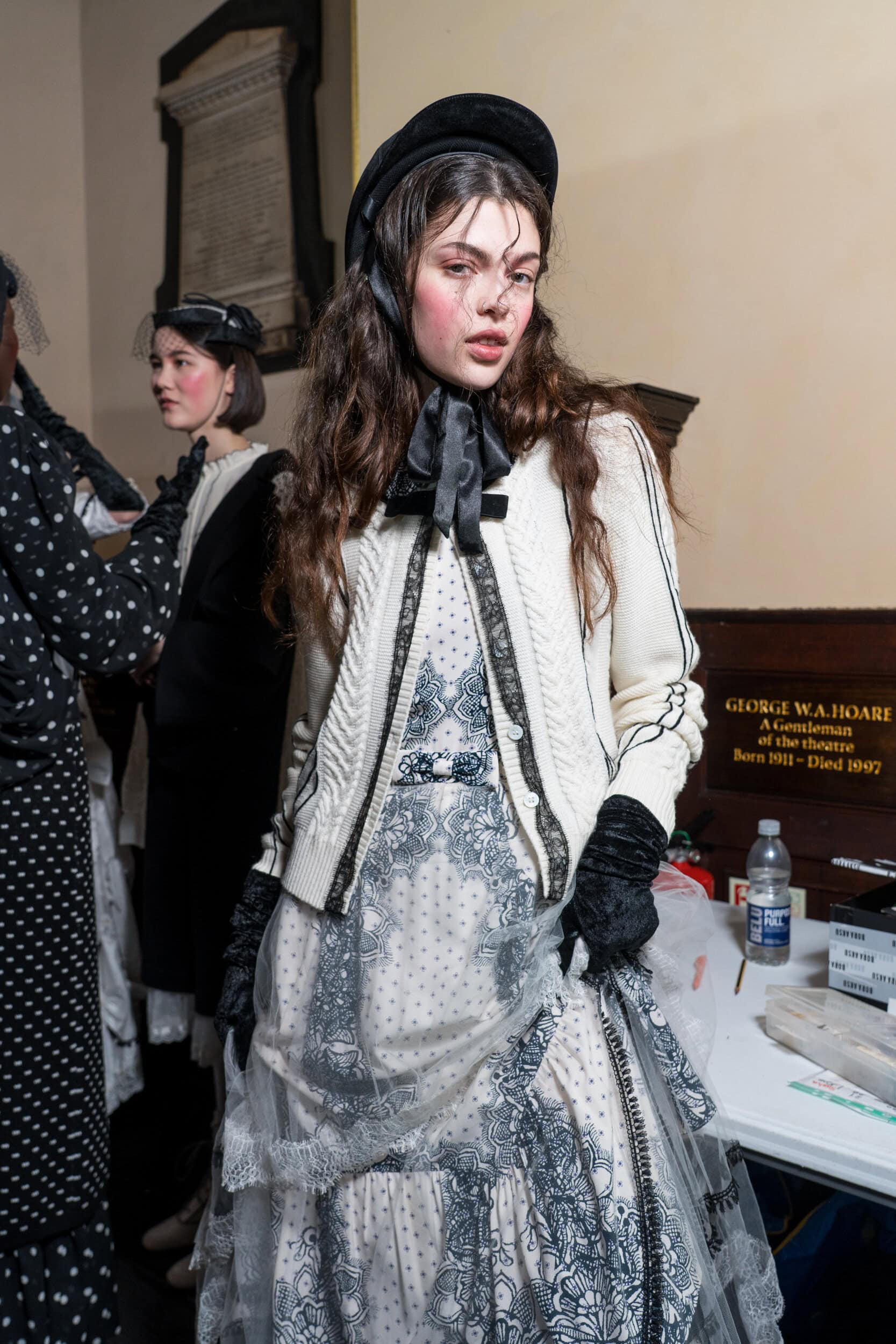 Bora Aksu Fall 2025 Fashion Show Backstage