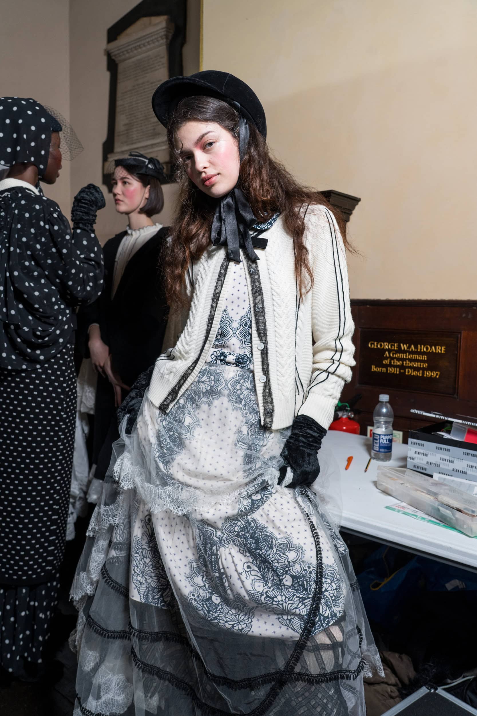 Bora Aksu Fall 2025 Fashion Show Backstage