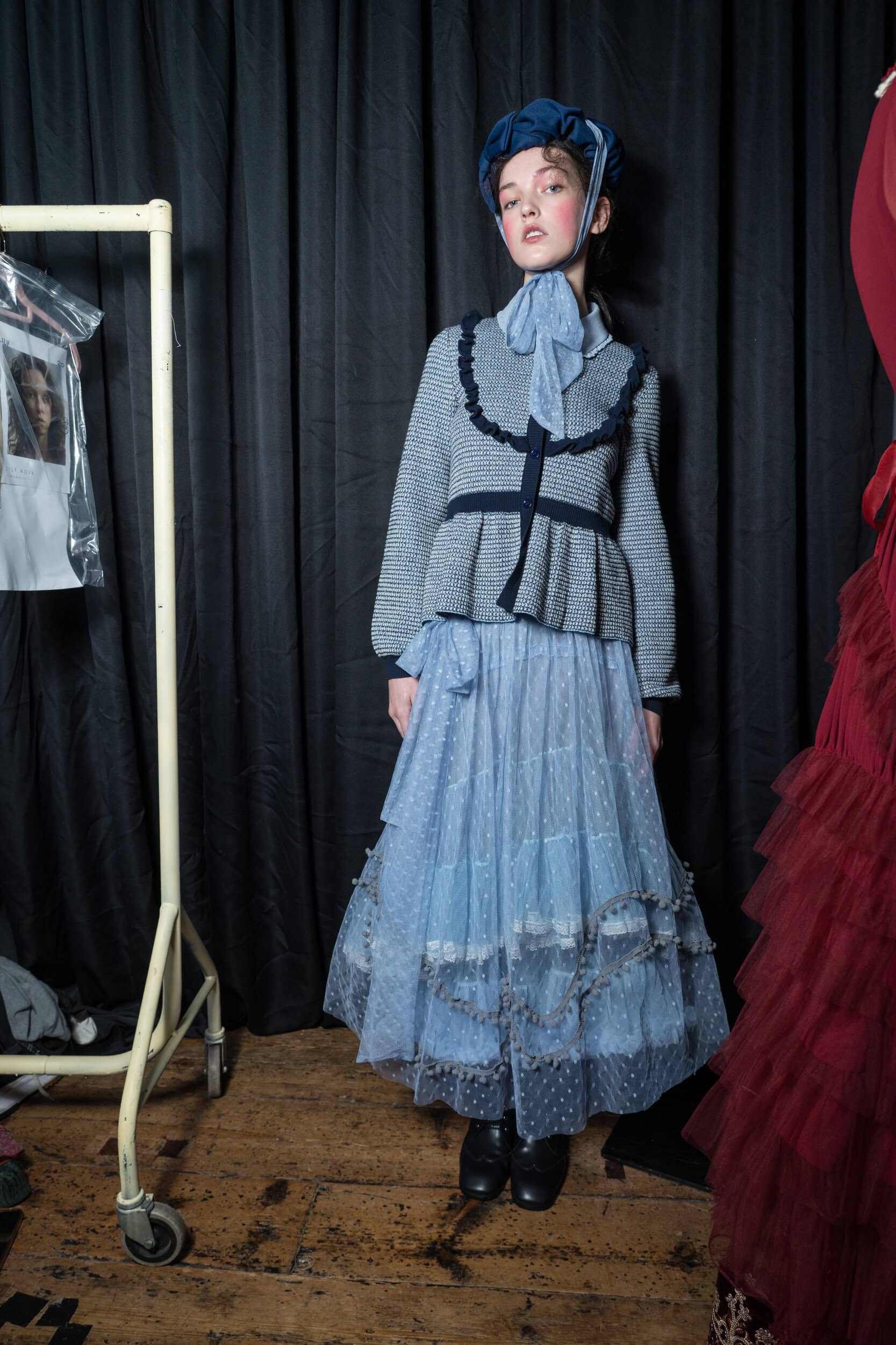 Bora Aksu Fall 2025 Fashion Show Backstage