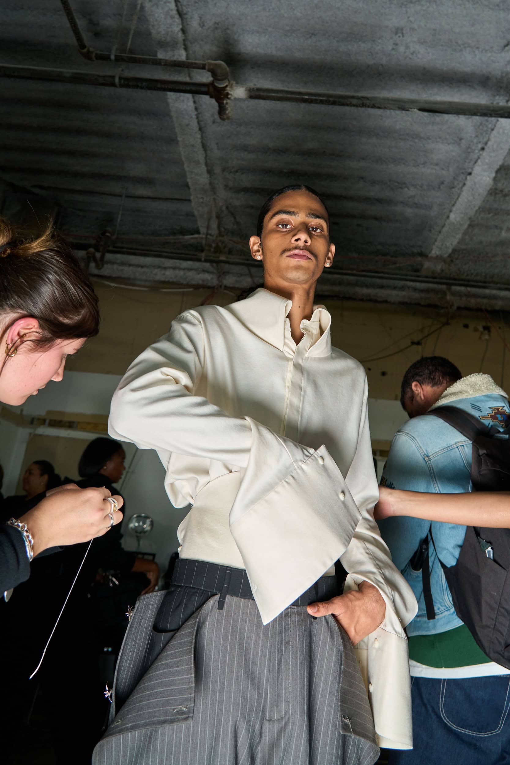 Campillo Fall 2025 Men’s Fashion Show Backstage