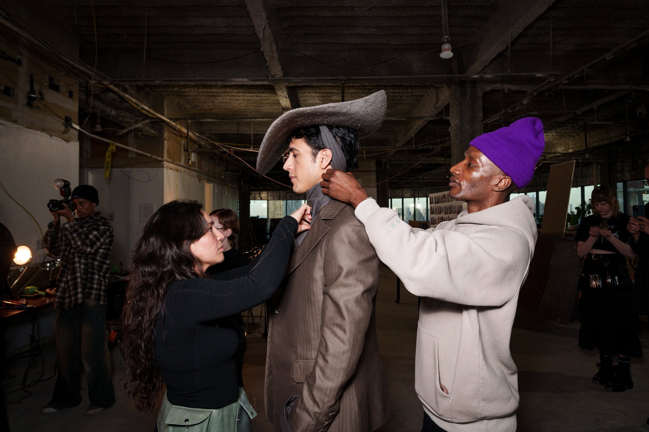 Campillo Fall 2025 Men’s Fashion Show Backstage