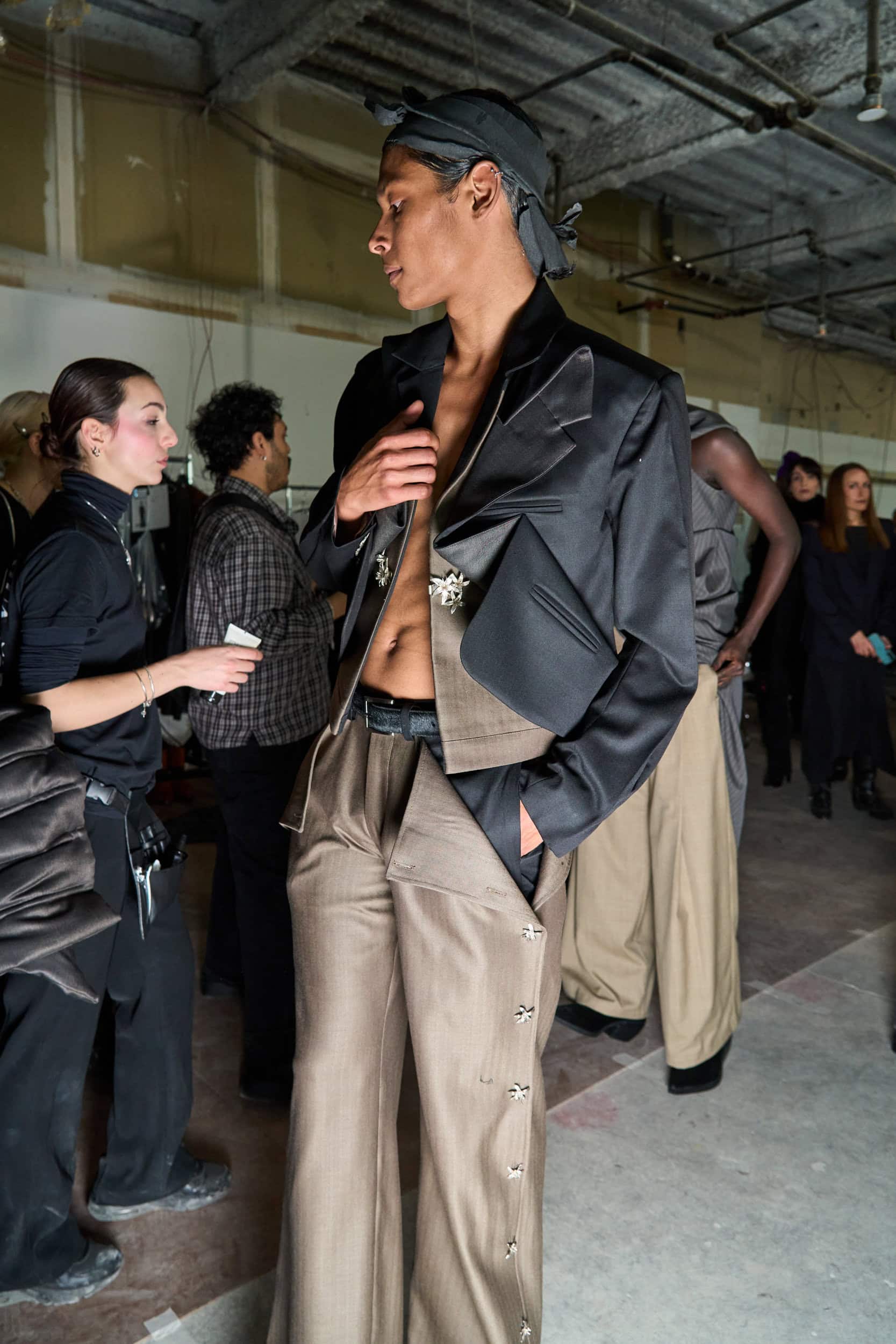 Campillo Fall 2025 Men’s Fashion Show Backstage