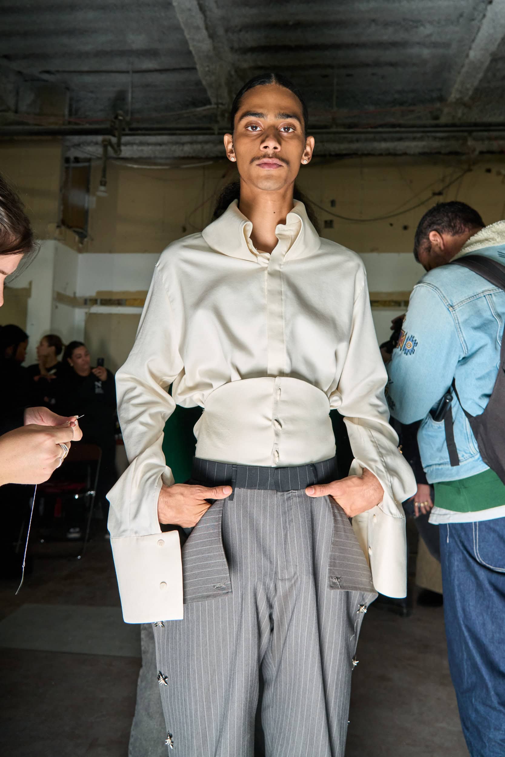 Campillo Fall 2025 Men’s Fashion Show Backstage