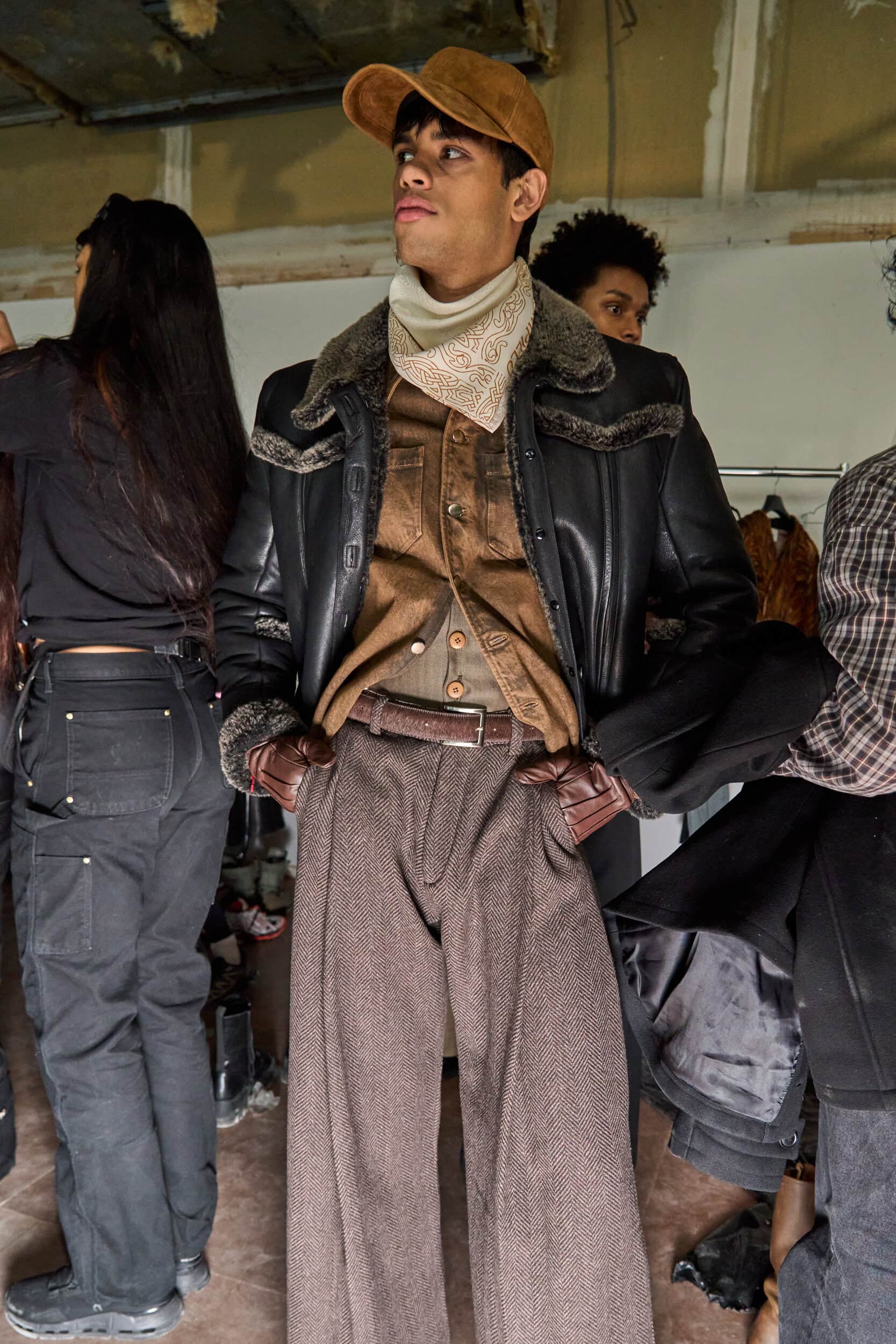 Campillo Fall 2025 Men’s Fashion Show Backstage