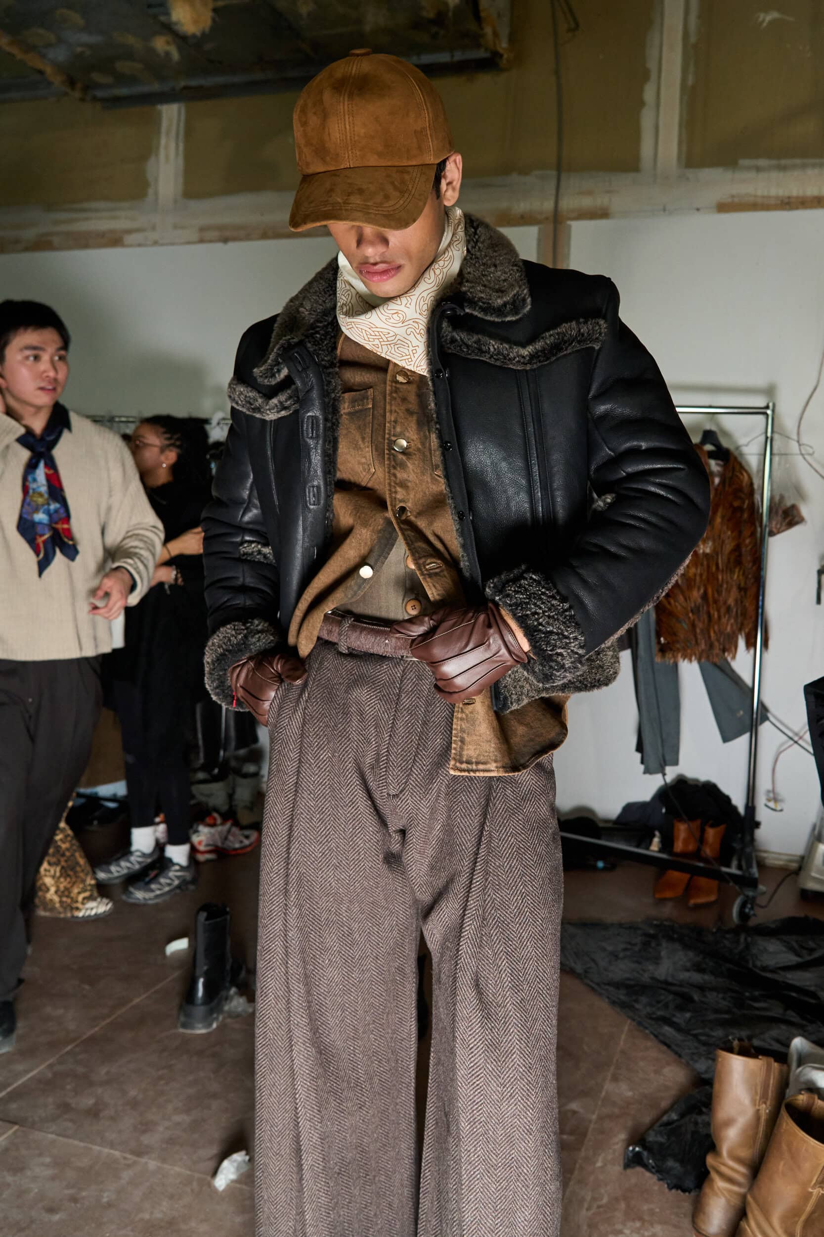 Campillo Fall 2025 Men’s Fashion Show Backstage