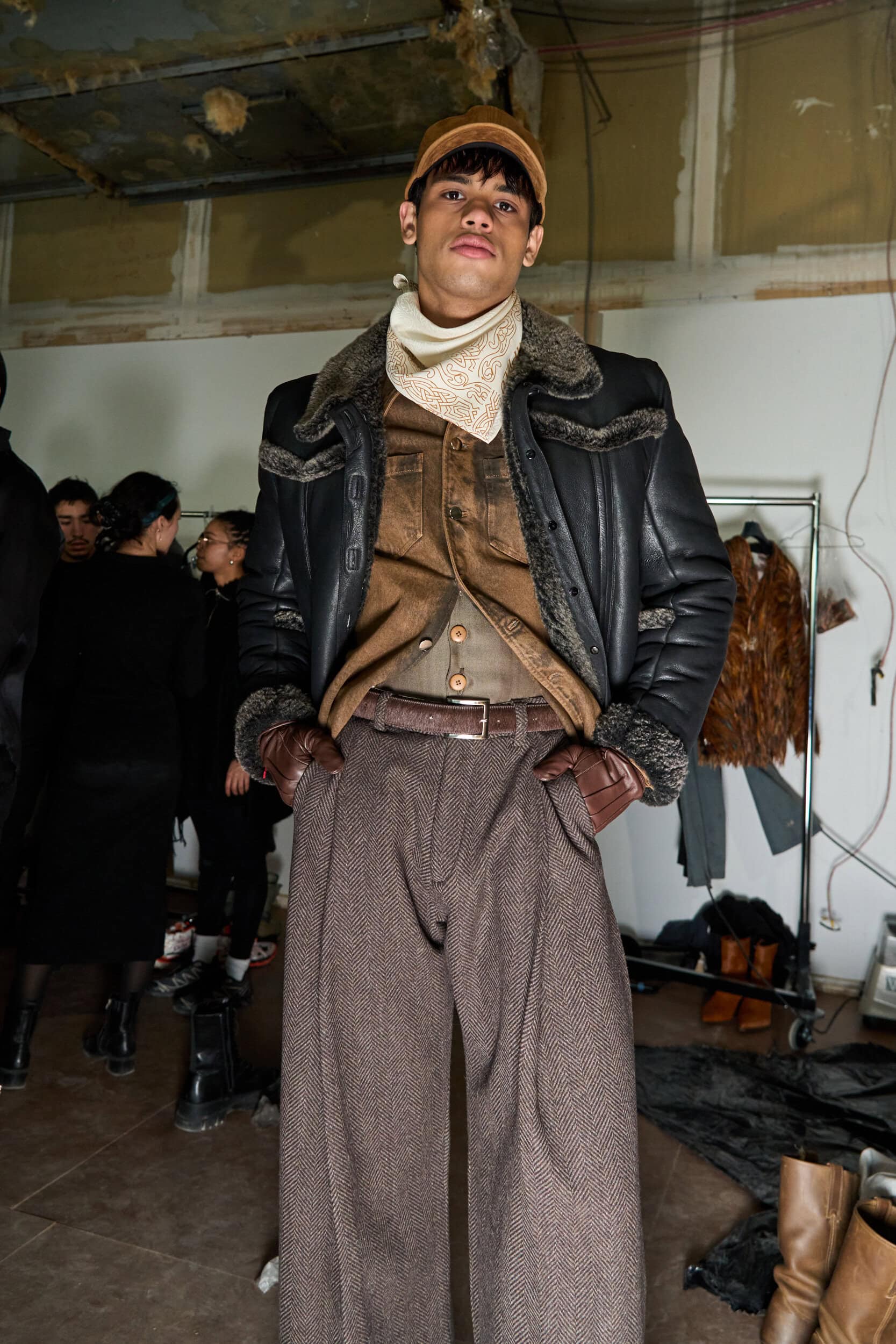 Campillo Fall 2025 Men’s Fashion Show Backstage