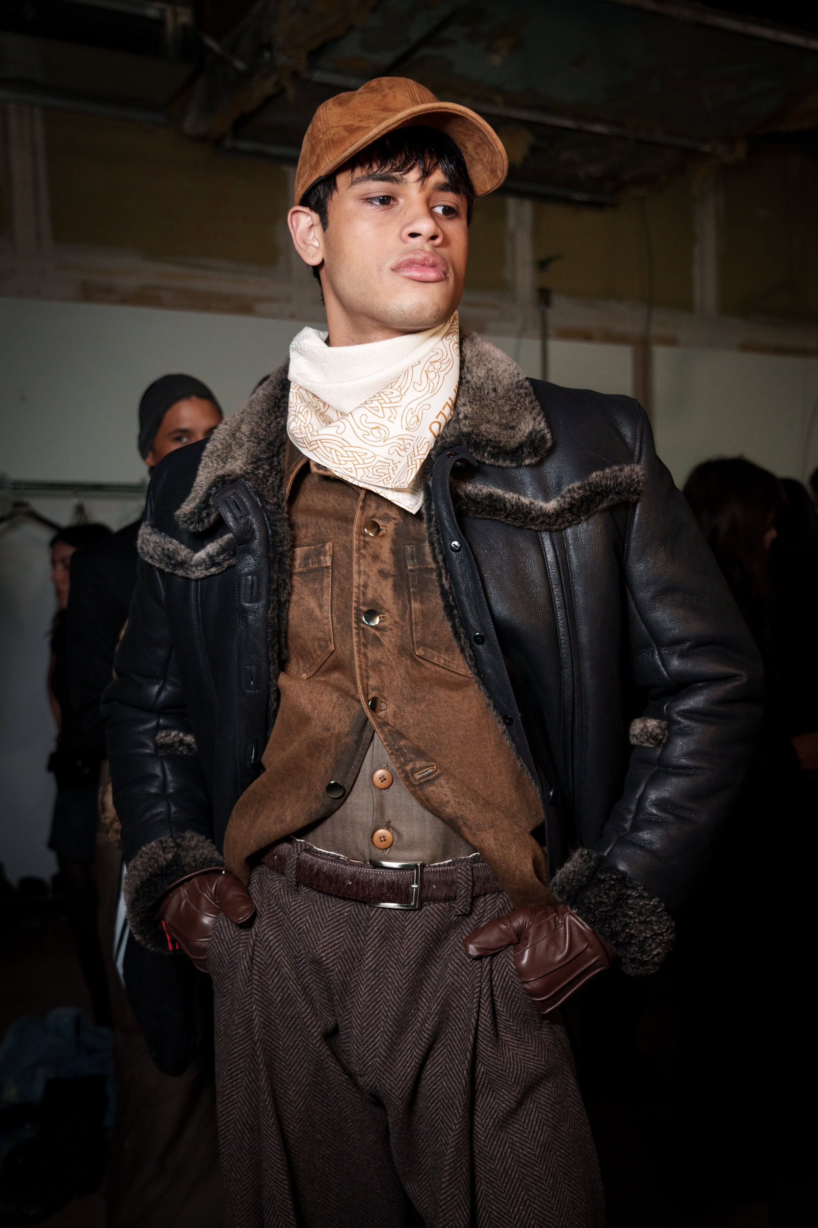 Campillo Fall 2025 Men’s Fashion Show Backstage