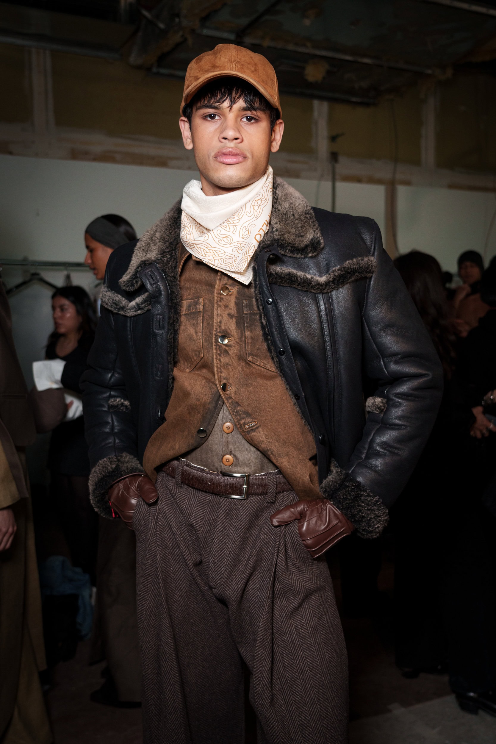 Campillo Fall 2025 Men’s Fashion Show Backstage