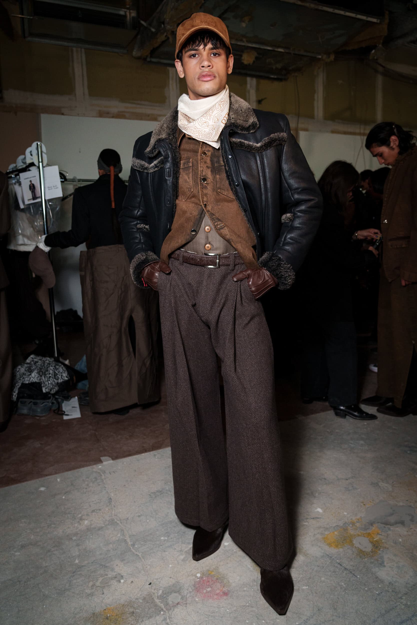 Campillo Fall 2025 Men’s Fashion Show Backstage