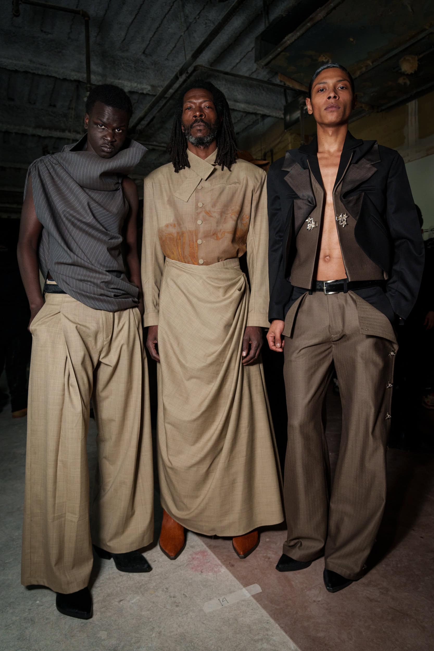 Campillo Fall 2025 Men’s Fashion Show Backstage