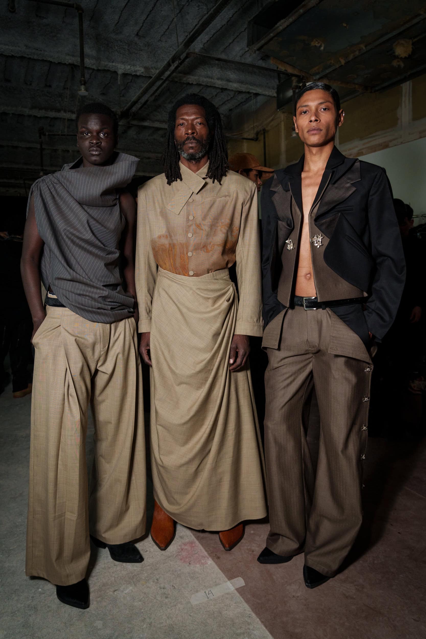 Campillo Fall 2025 Men’s Fashion Show Backstage