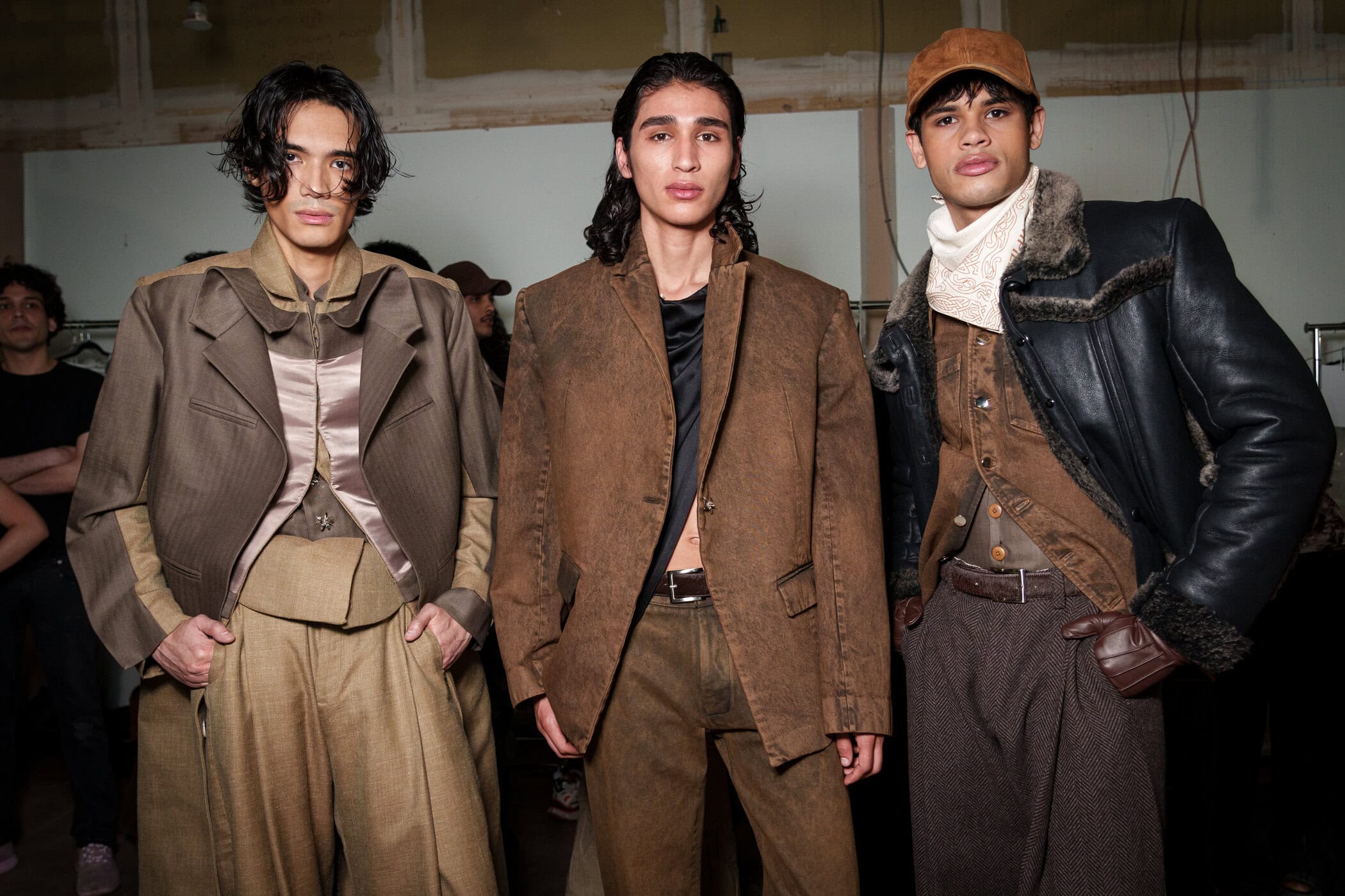 Campillo Fall 2025 Men’s Fashion Show Backstage