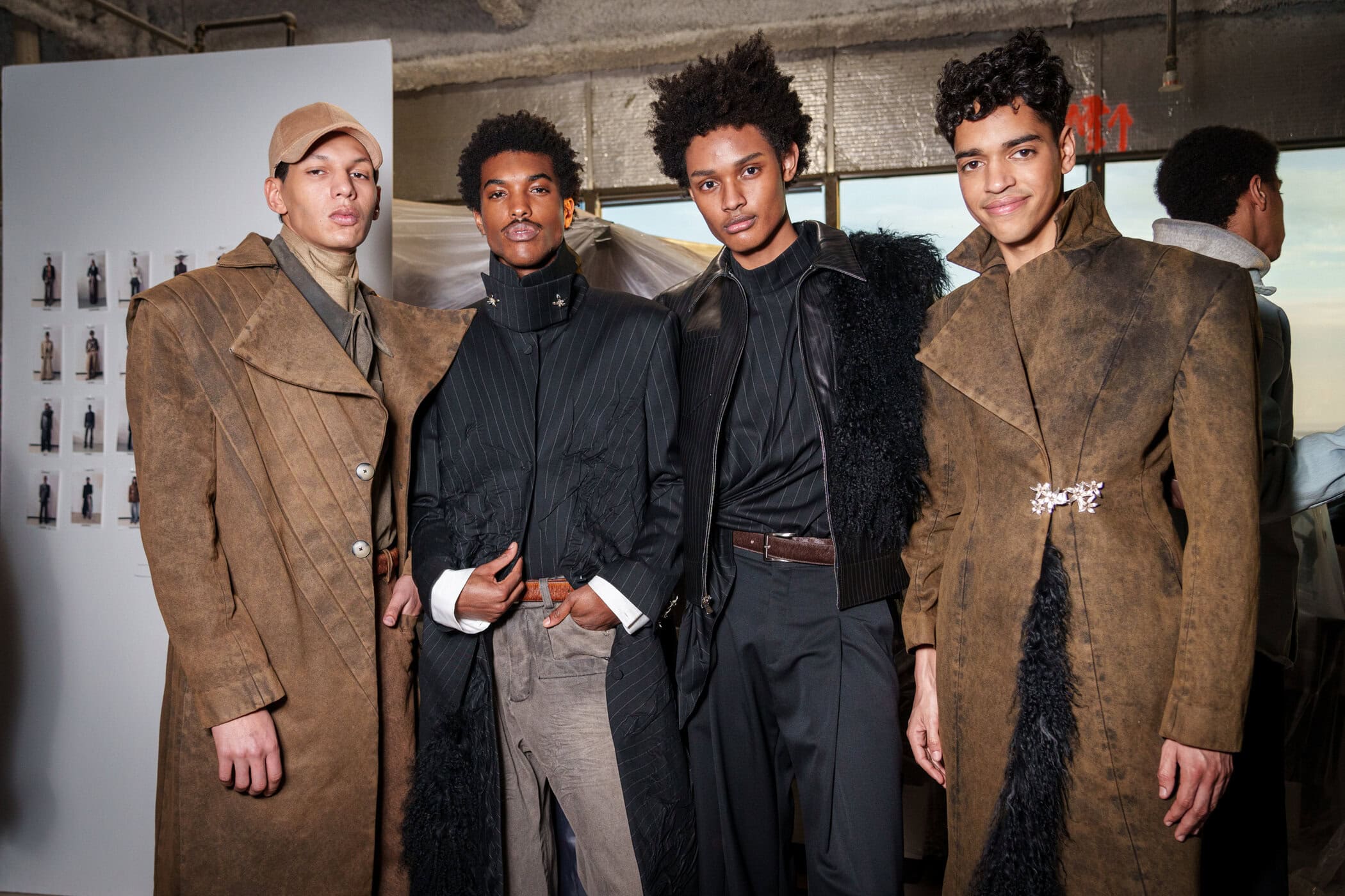 Campillo Fall 2025 Men’s Fashion Show Backstage