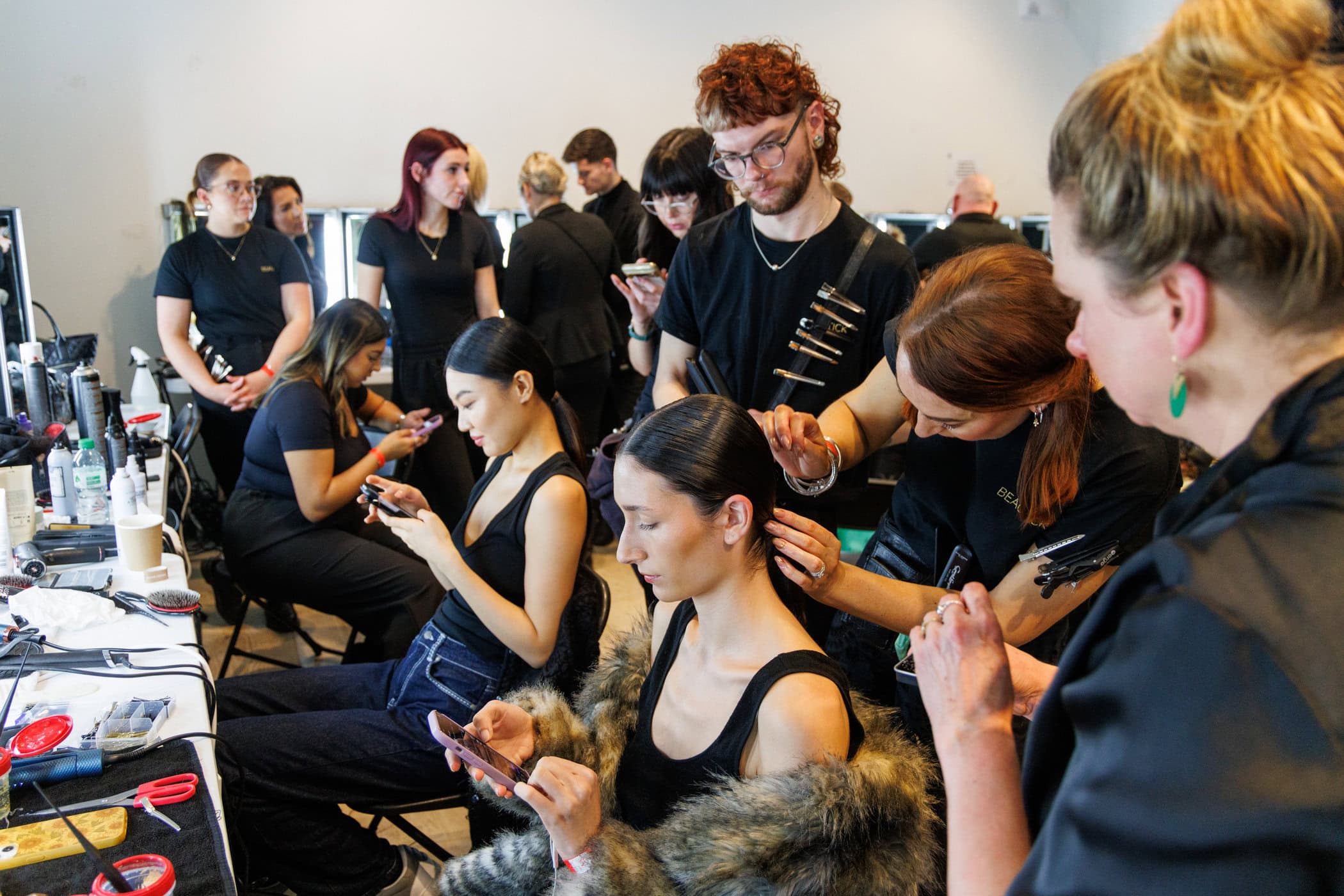 Maison Sara Chraibi Fall 2025 Fashion Show Backstage