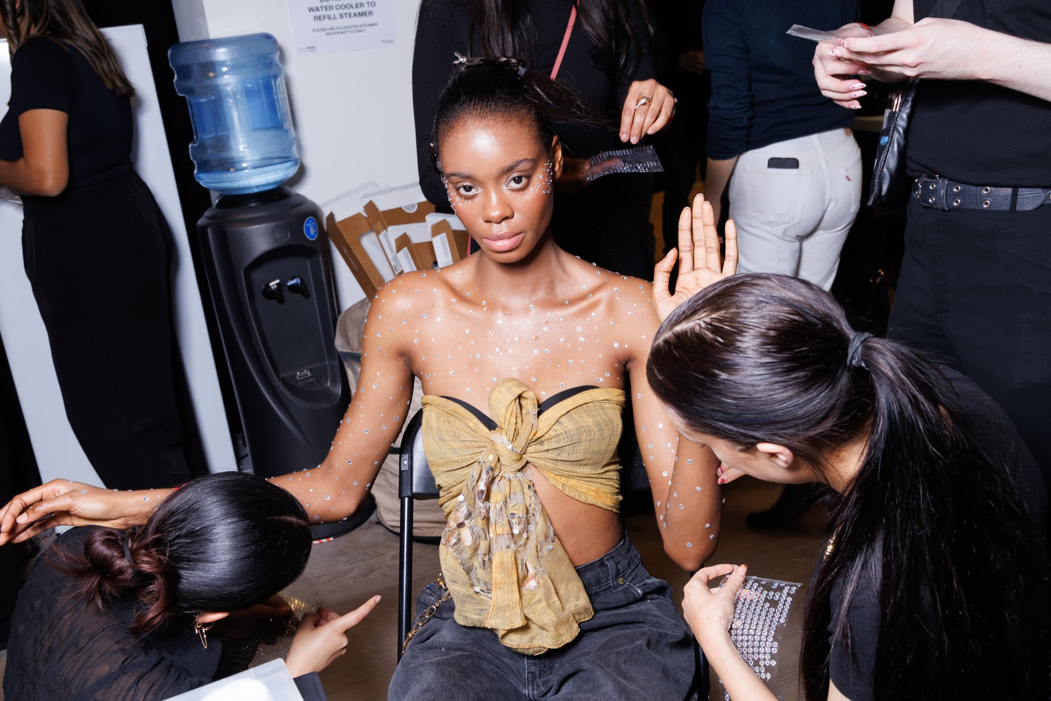 Maison Sara Chraibi Fall 2025 Fashion Show Backstage