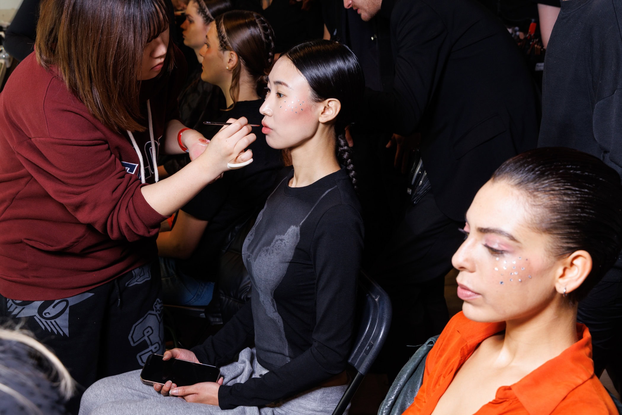 Maison Sara Chraibi Fall 2025 Fashion Show Backstage