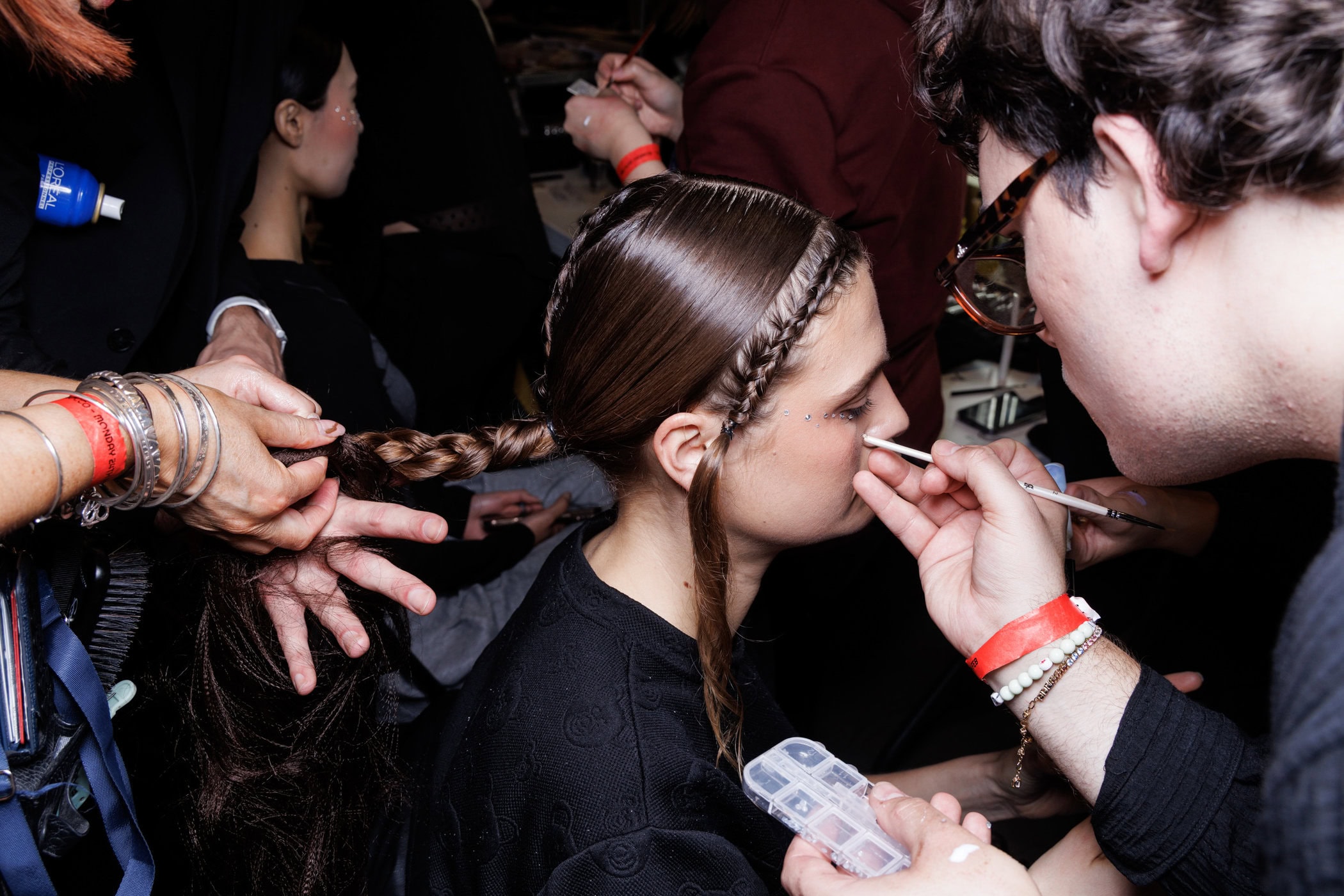 Maison Sara Chraibi Fall 2025 Fashion Show Backstage