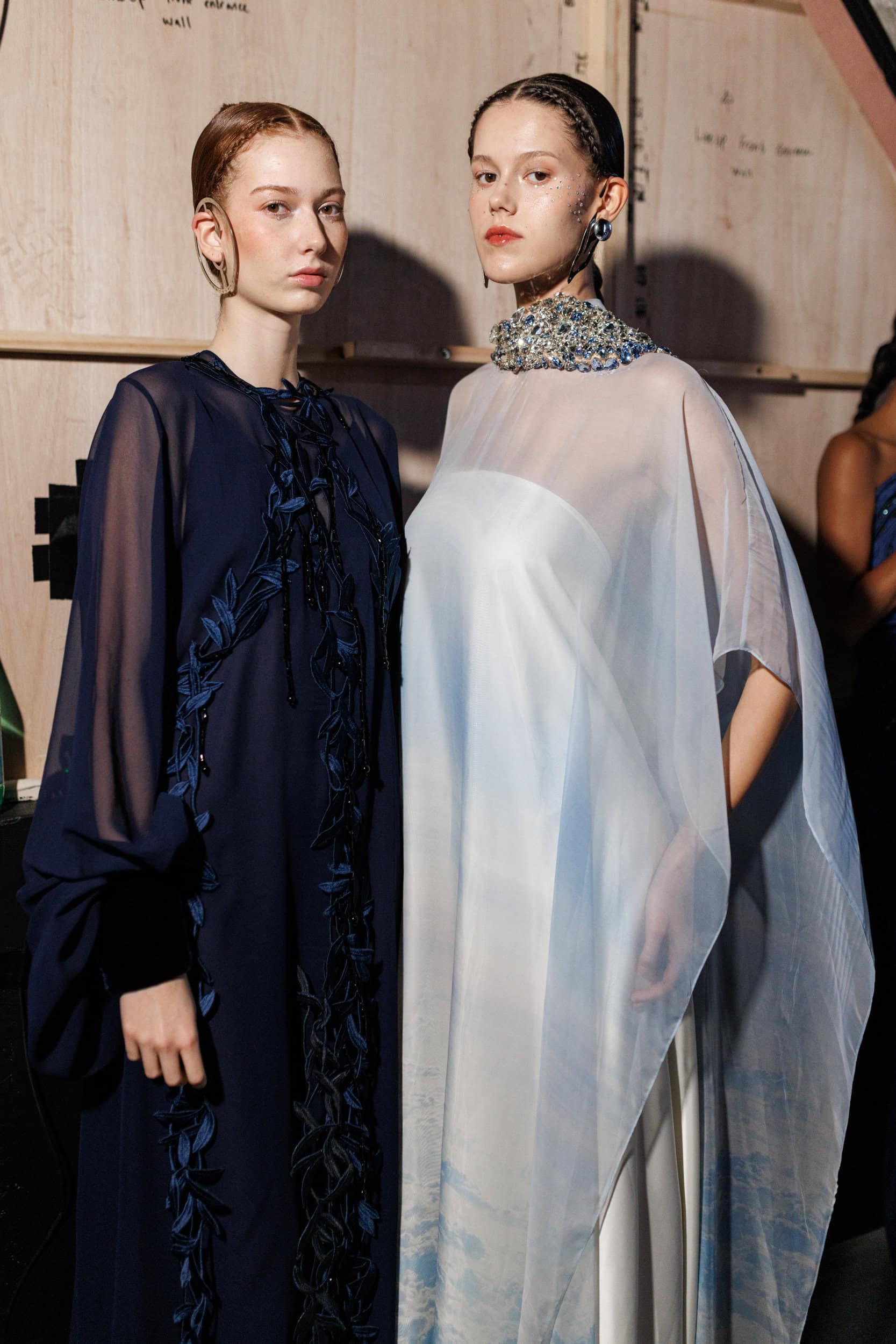 Maison Sara Chraibi Fall 2025 Fashion Show Backstage