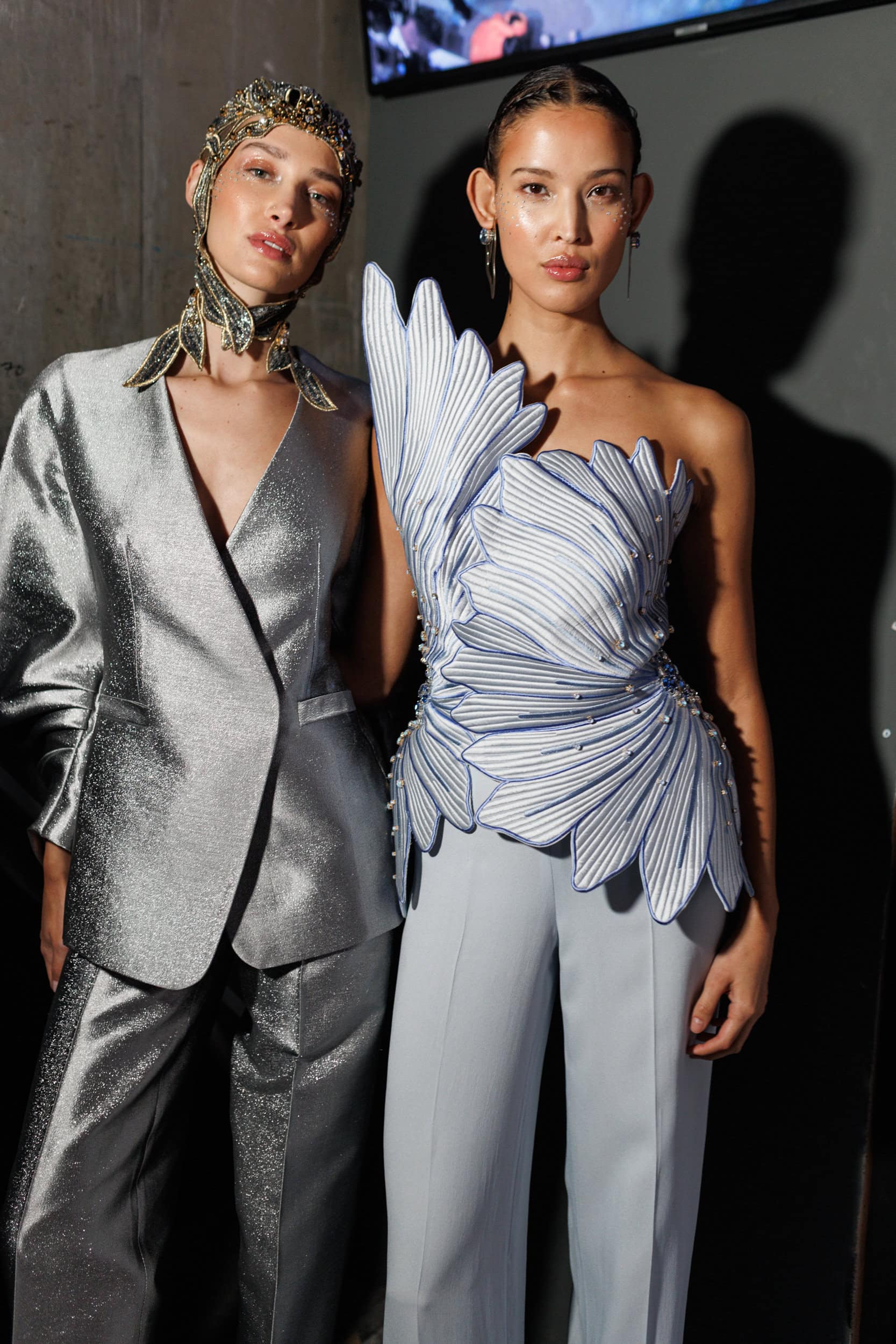 Maison Sara Chraibi Fall 2025 Fashion Show Backstage