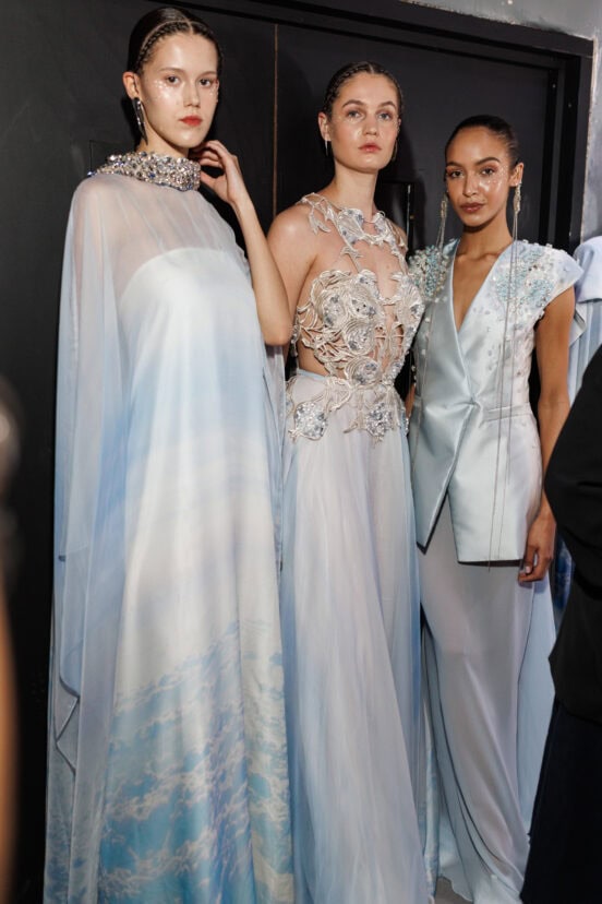 Maison Sara Chraibi Fall 2025 Fashion Show Backstage