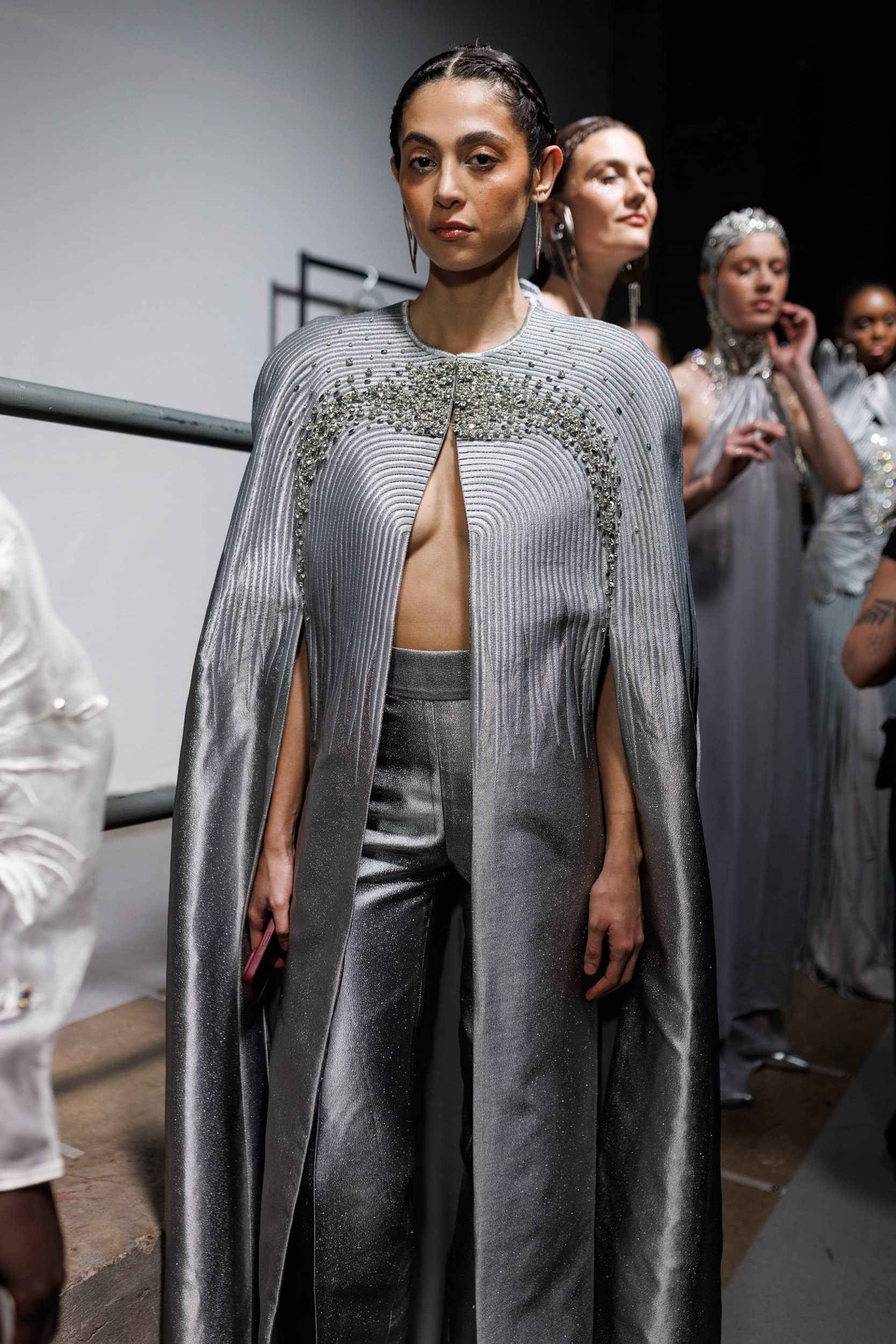 Maison Sara Chraibi Fall 2025 Fashion Show Backstage