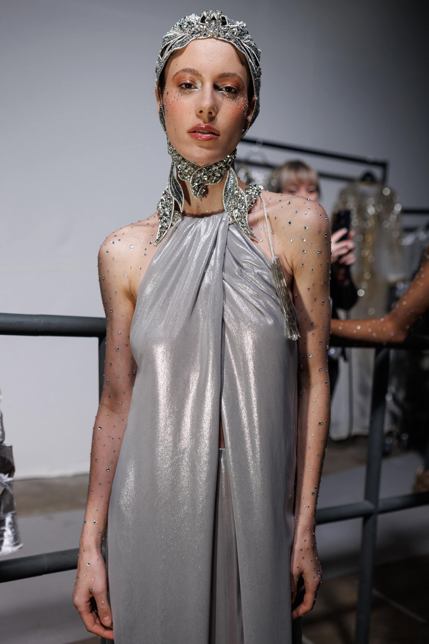 Maison Sara Chraibi Fall 2025 Fashion Show Backstage