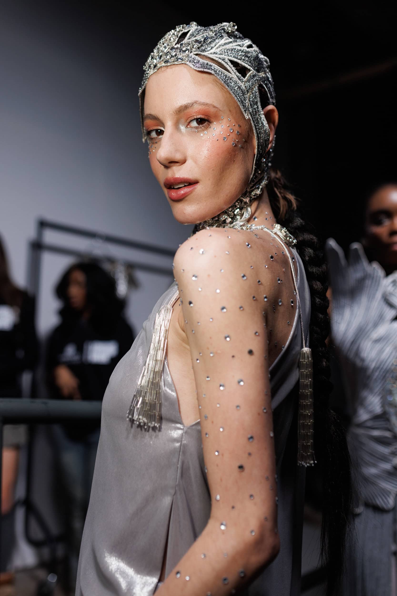 Maison Sara Chraibi Fall 2025 Fashion Show Backstage