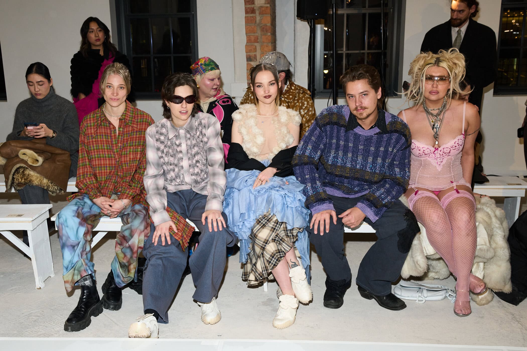 Collina Strada  Fall 2025 Fashion Show Front Row