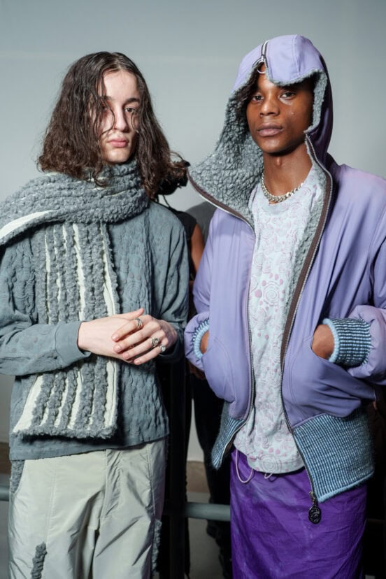 Charlie Constantinou Fall 2025 Fashion Show Backstage