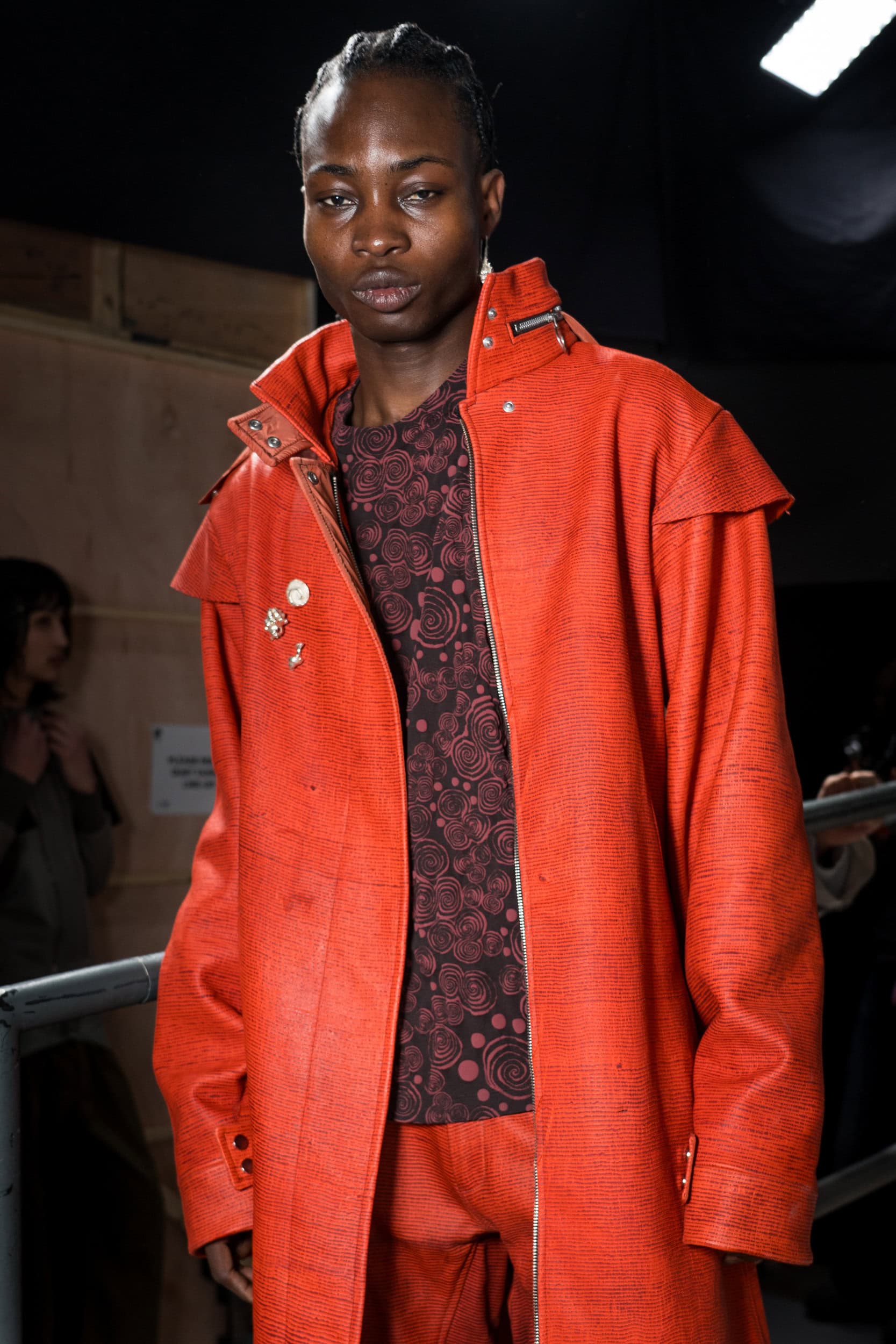 Charlie Constantinou Fall 2025 Fashion Show Backstage