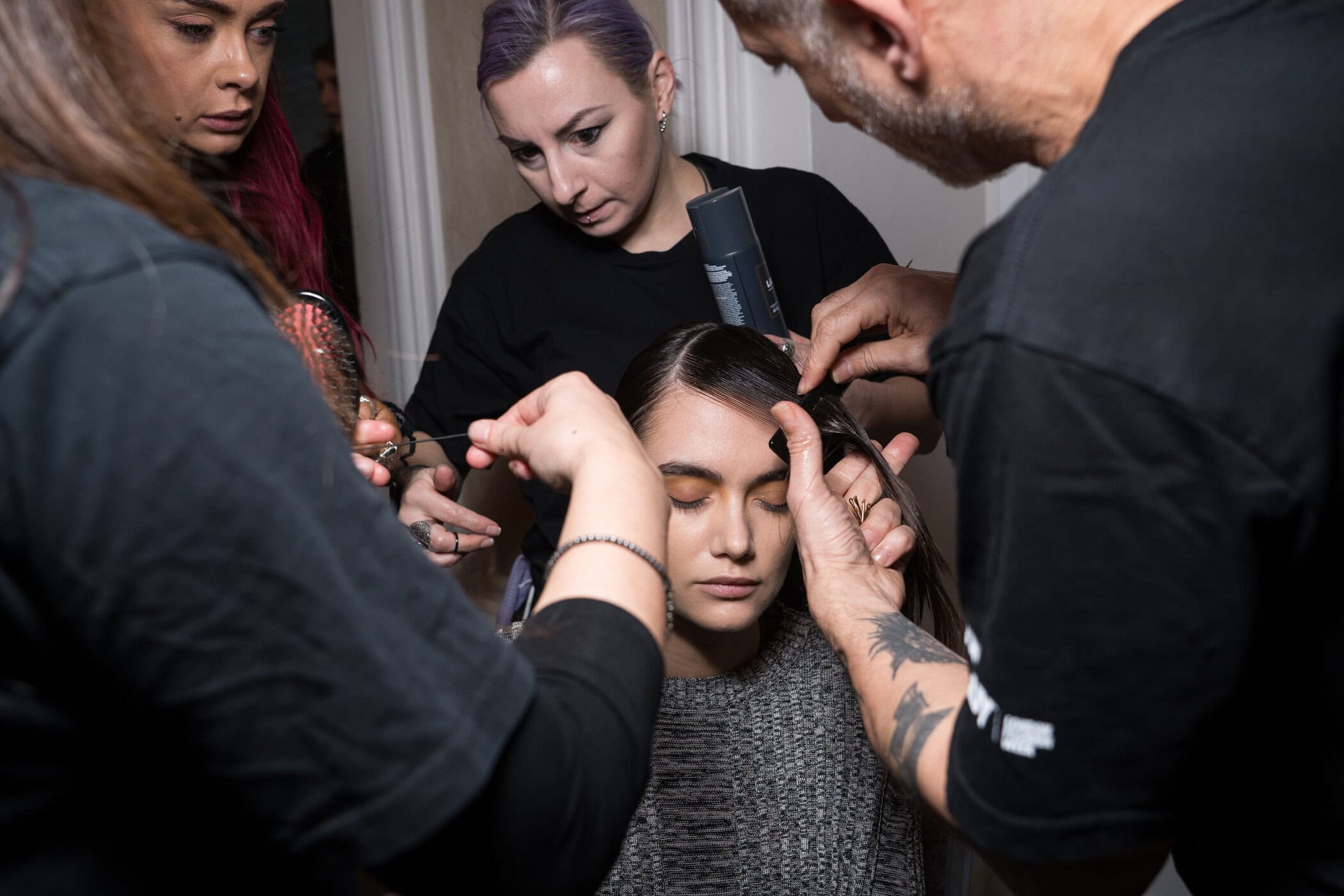 Paul Costelloe  Fall 2025 Fashion Show Backstage