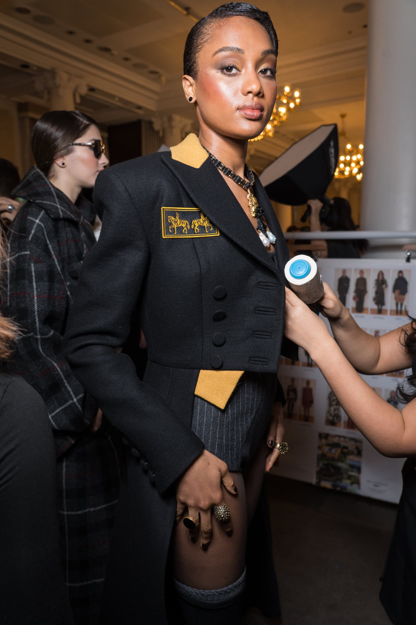 Paul Costelloe  Fall 2025 Fashion Show Backstage