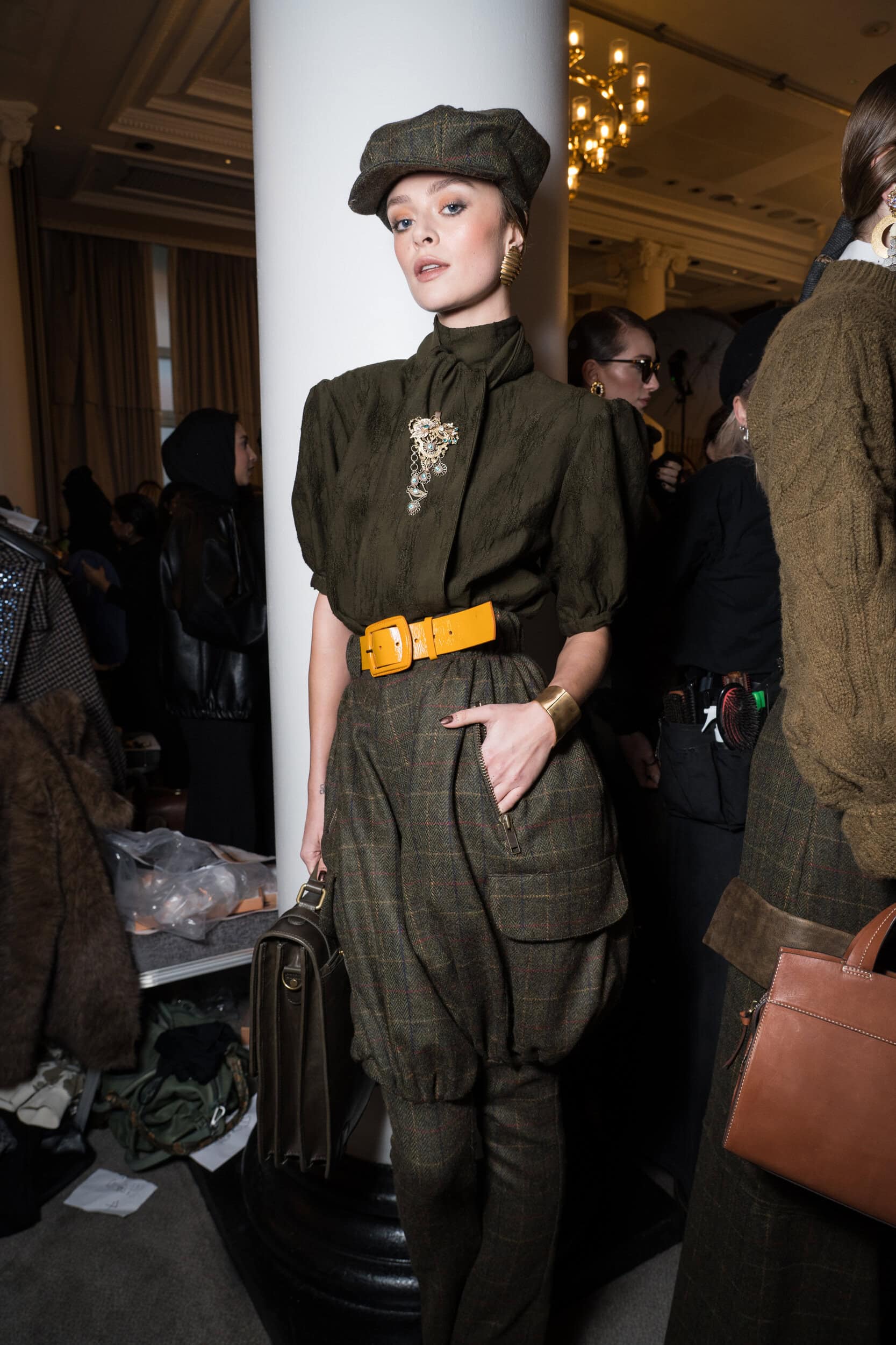 Paul Costelloe  Fall 2025 Fashion Show Backstage