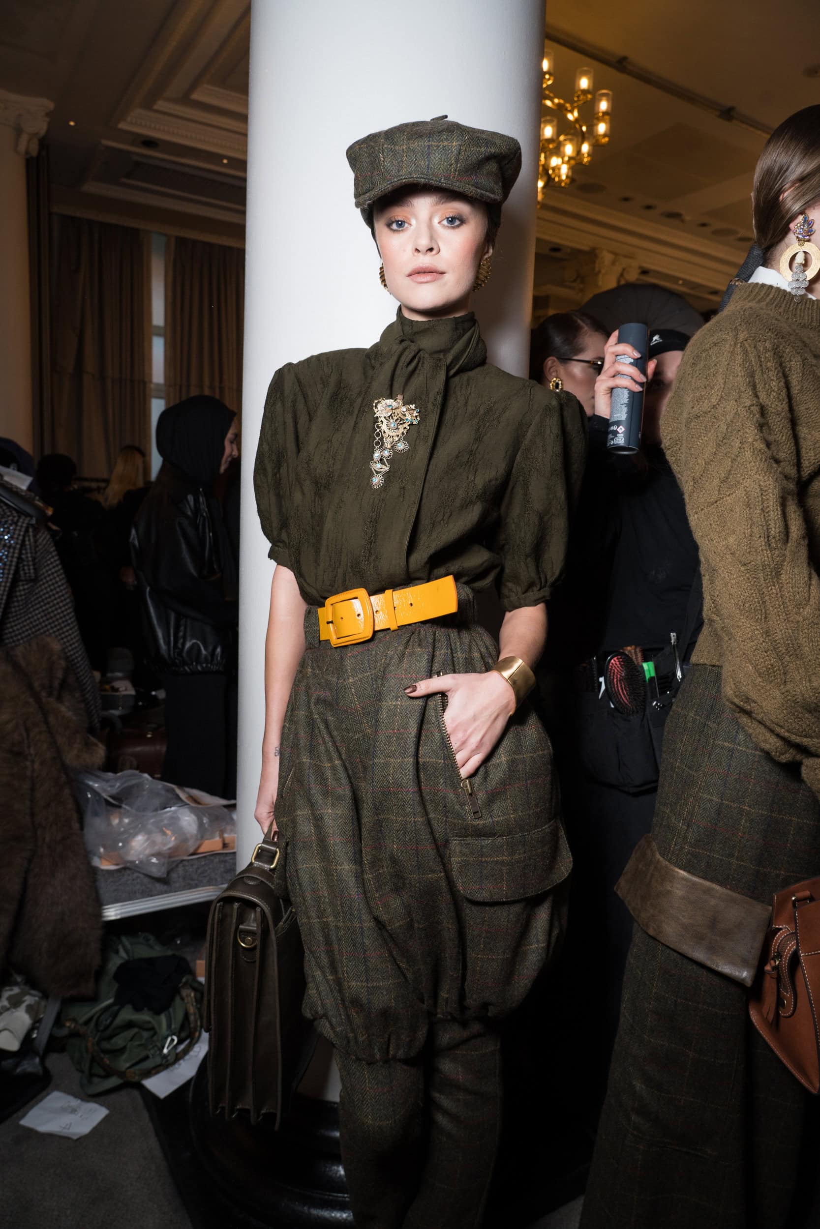 Paul Costelloe  Fall 2025 Fashion Show Backstage